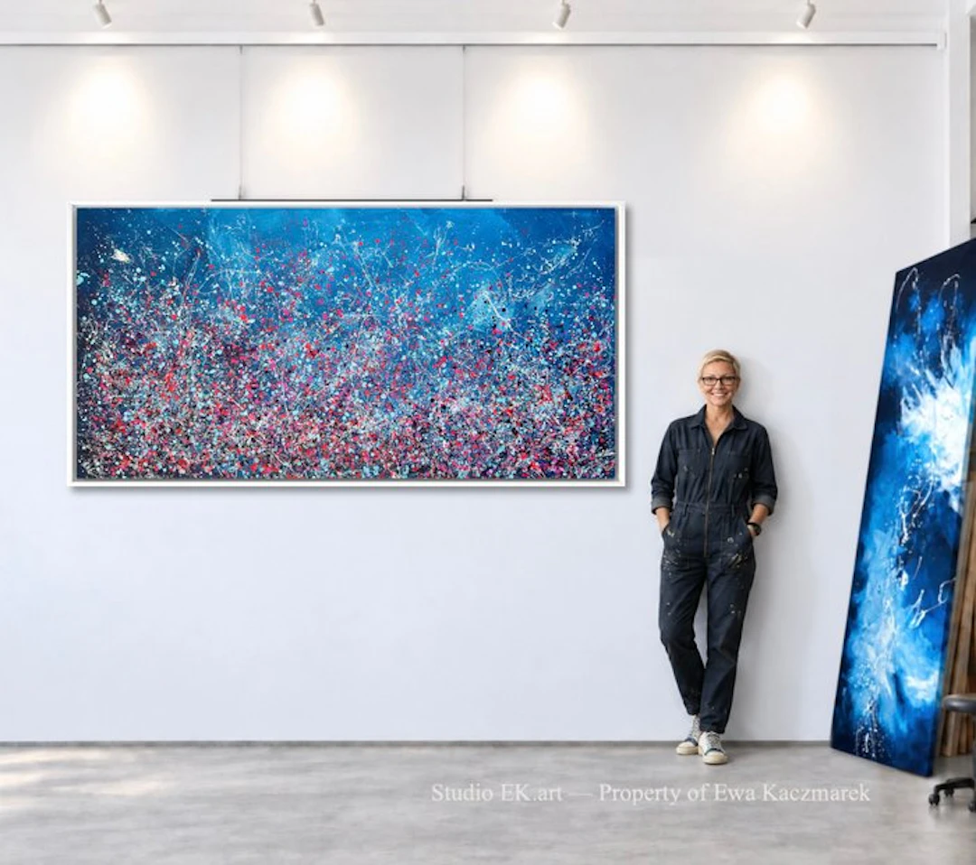 EK.art - Power of Color - Blue XXL