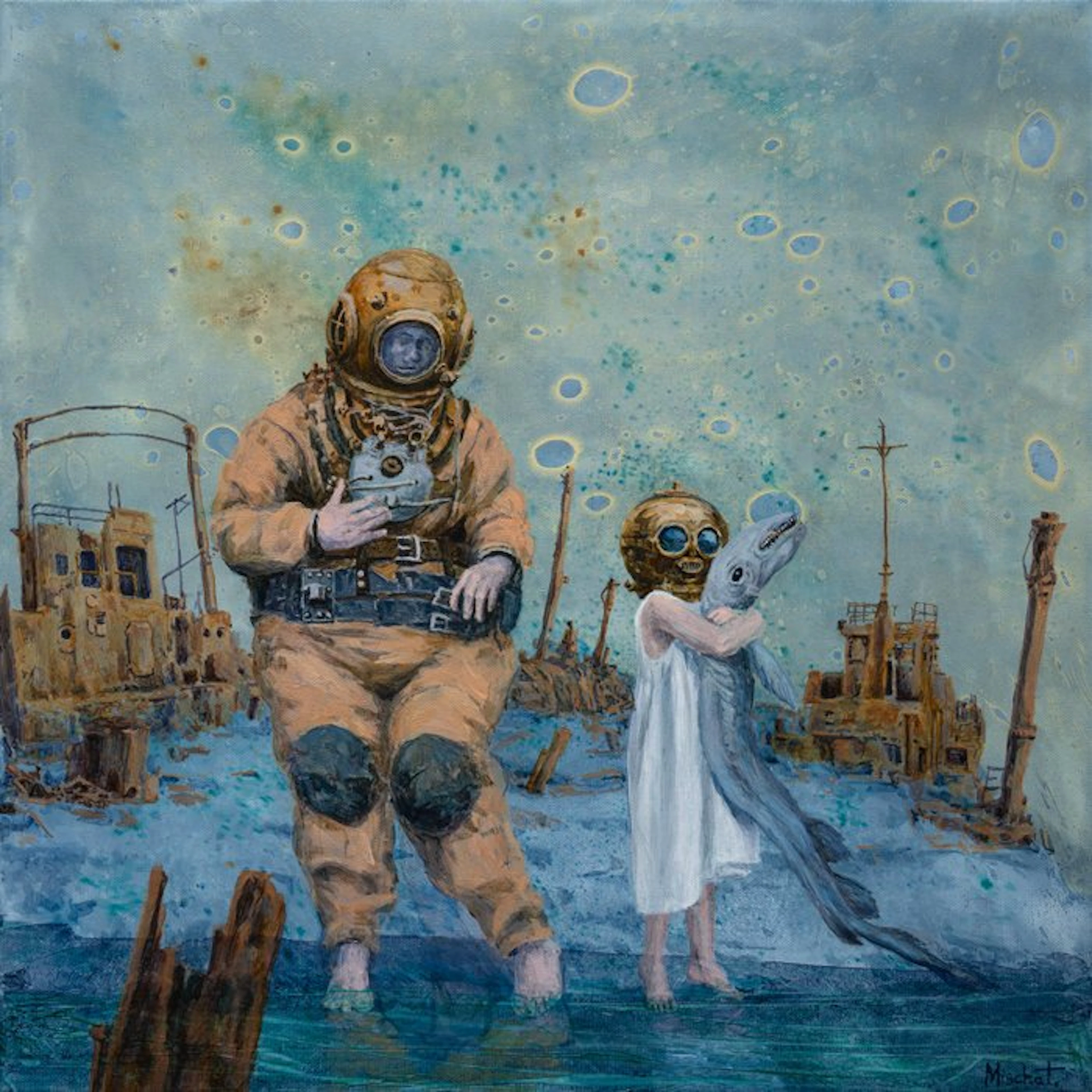 Michael Tkatschow MischaT - "Diver´s little princess with the pet"