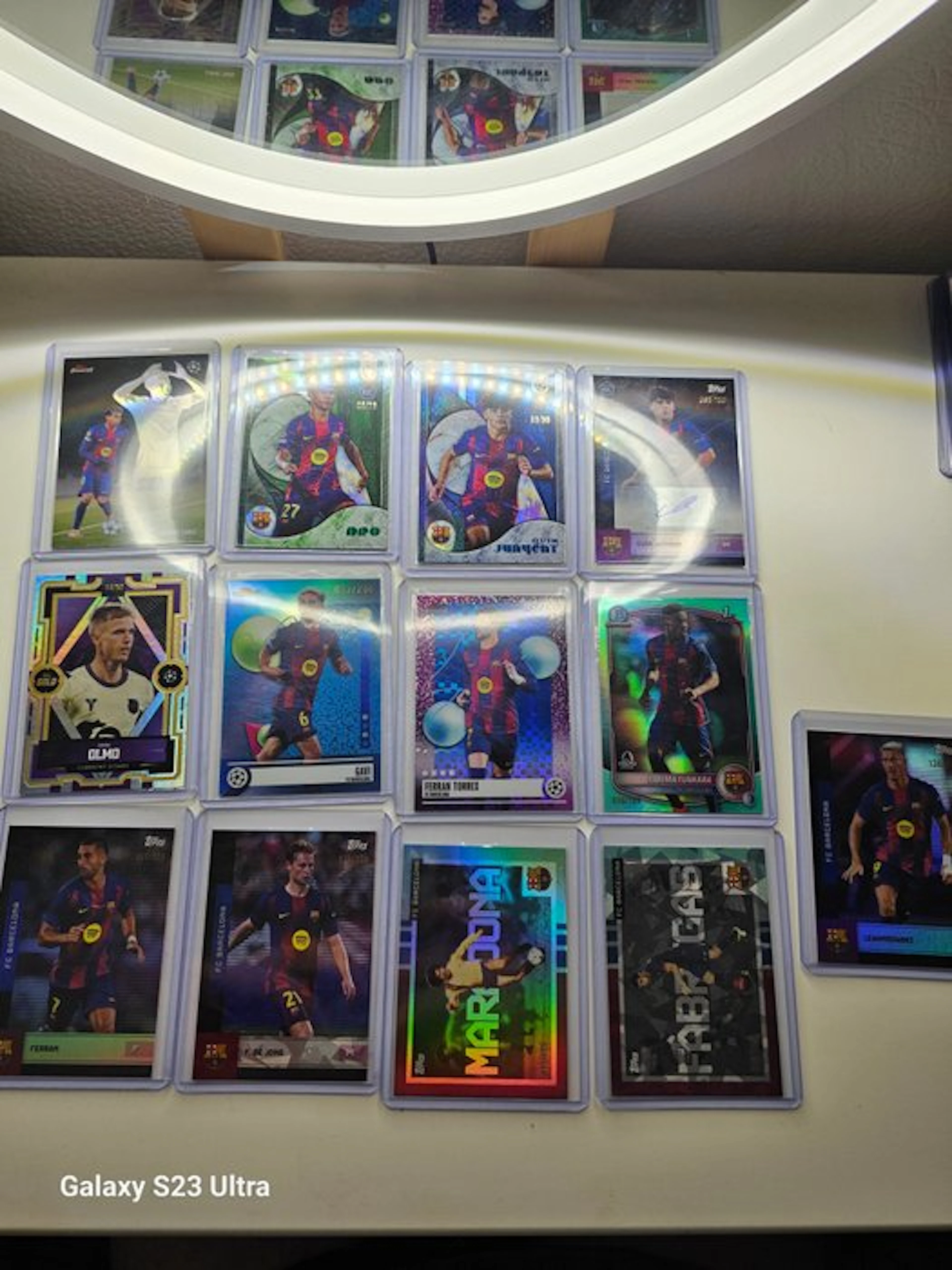 Topps FC Barcelona Autographed card