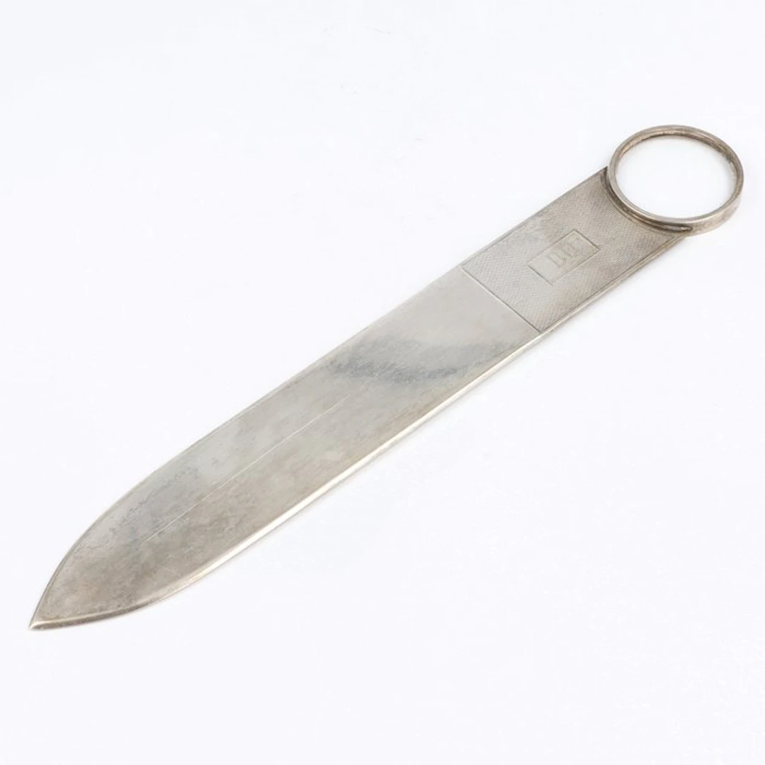 Miracoli - vergrootglas & - Paper knife - Silver