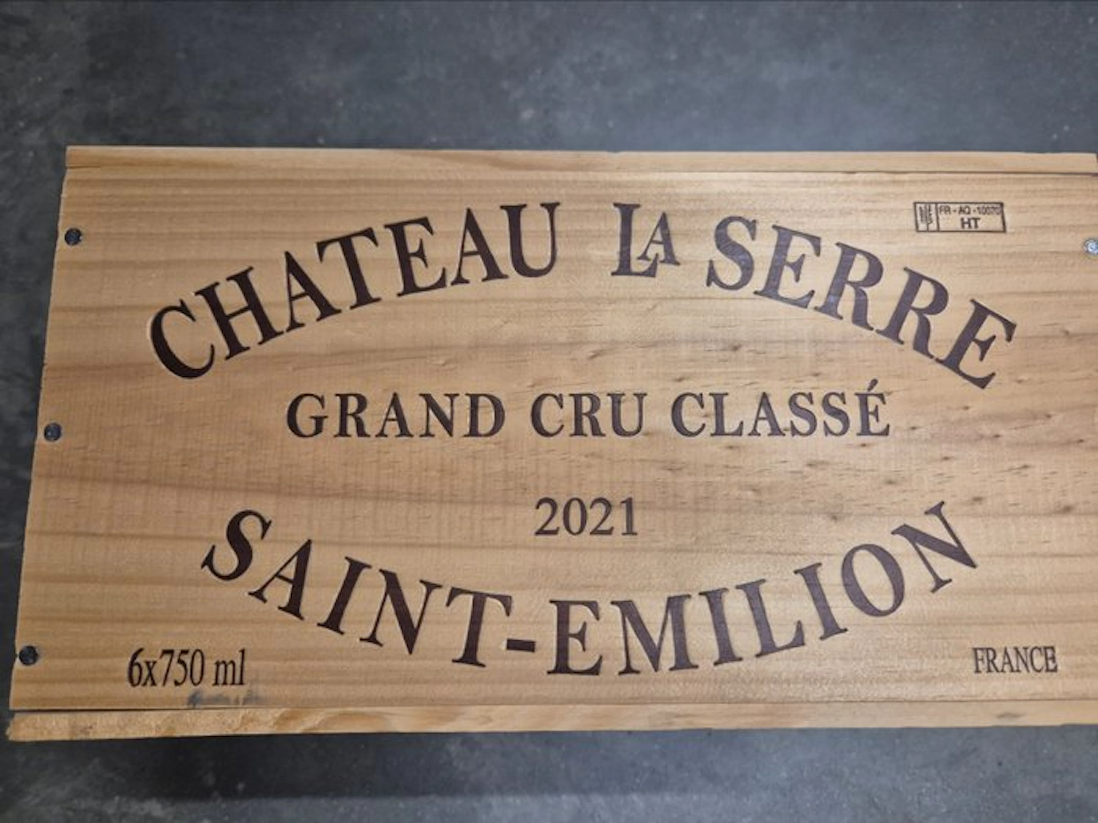 2021 Chateau La Serre - Saint-Émilion Grand Cru - 6 Bottles (0.75L)
