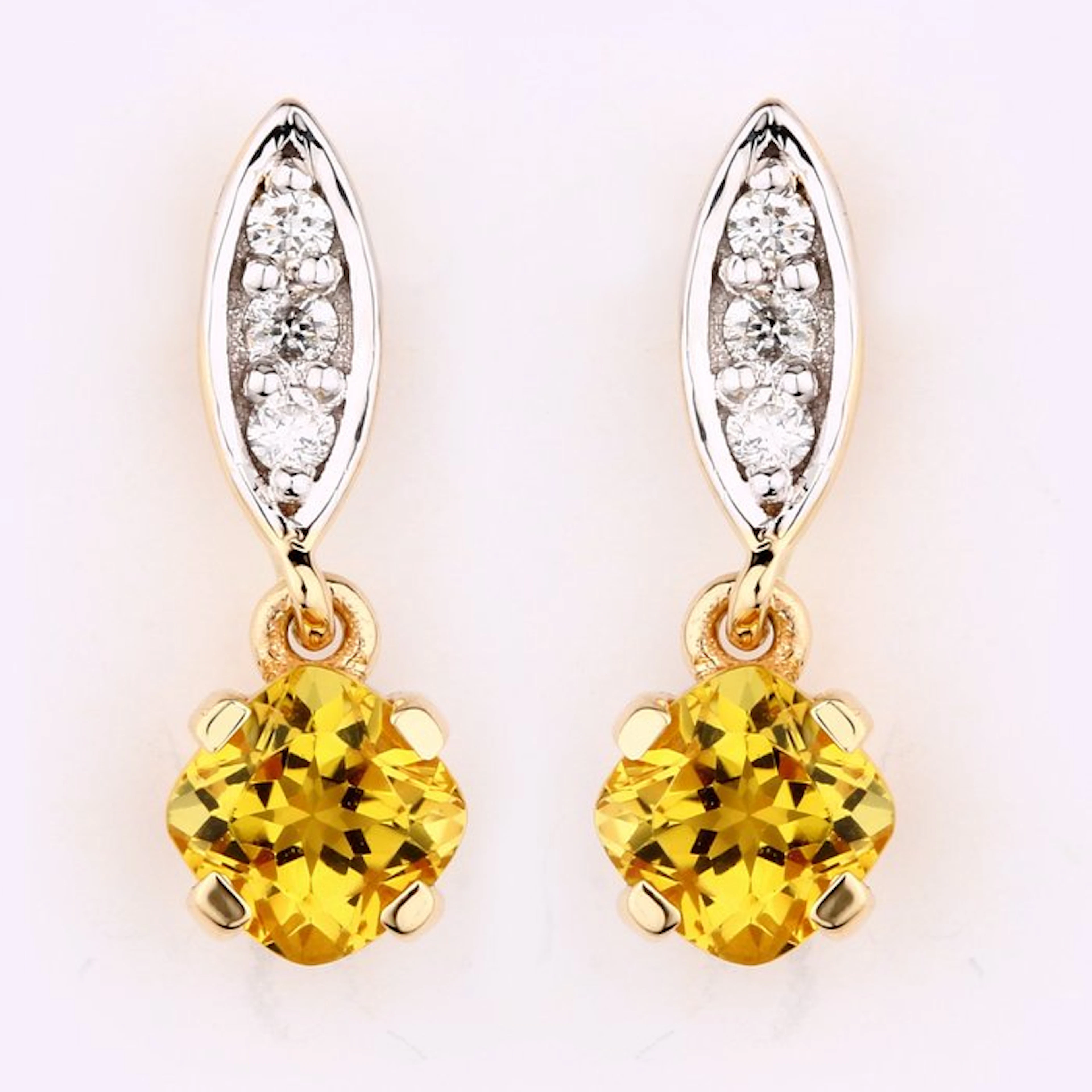 No reserve price - Earrings - 14 kt