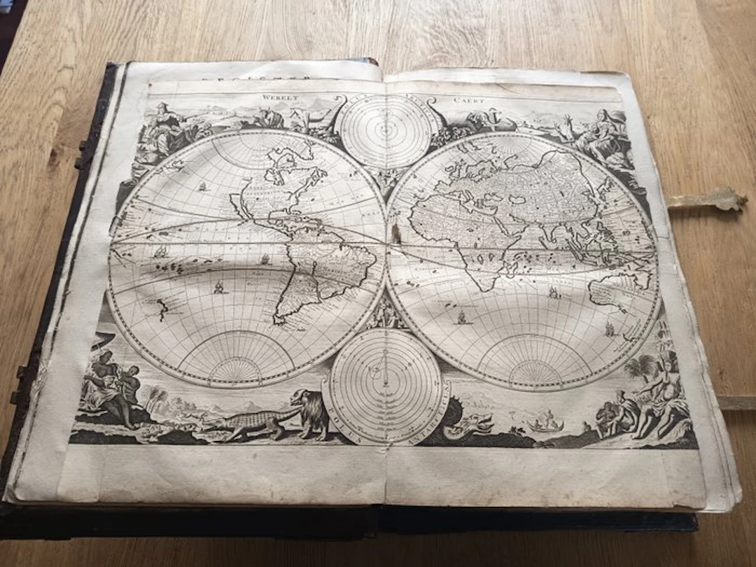 [PRENTBIJBEL WITH MAPS Schut/ Danckaerts / Merian] - Biblia