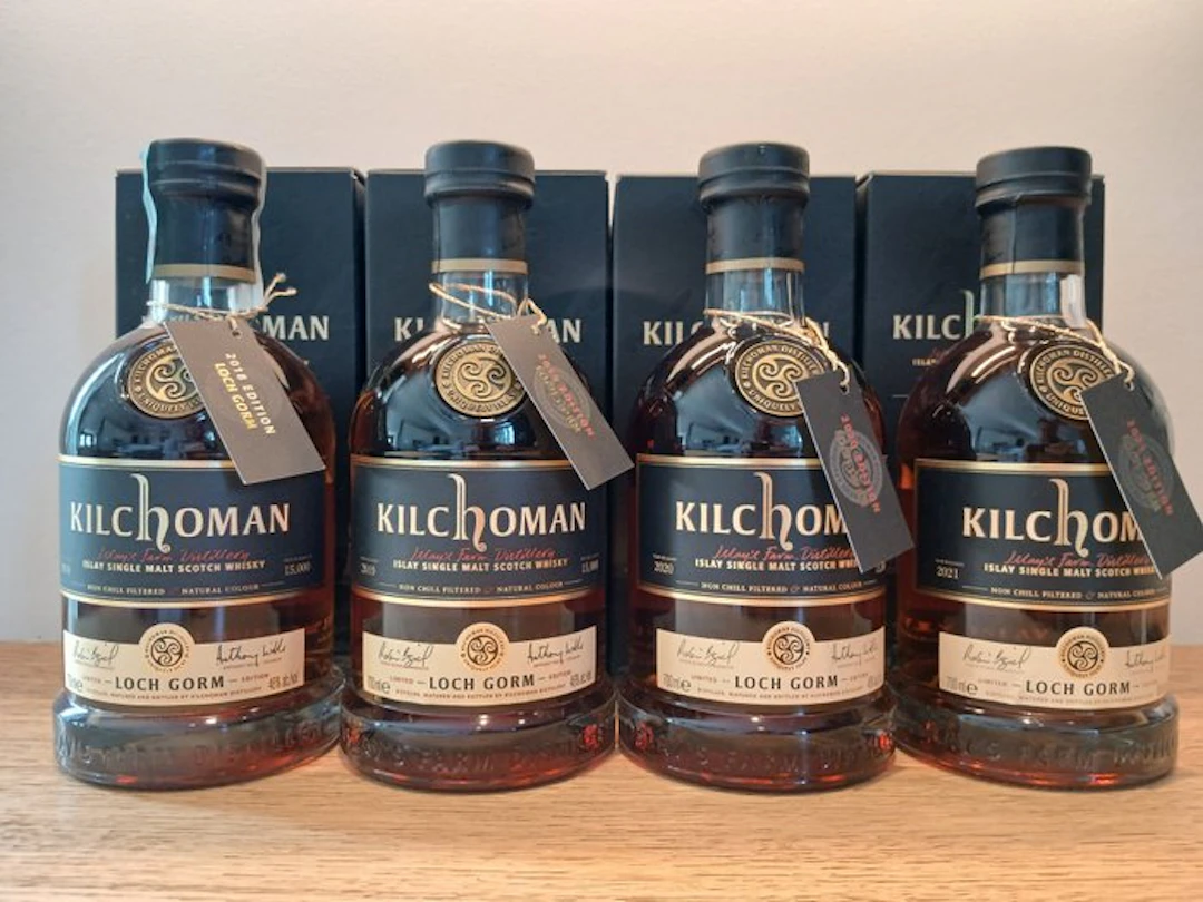 Kilchoman - Loch Gorm Edition 2018, 2019, 2020 & 2021 - 700ml - 4 bottles
