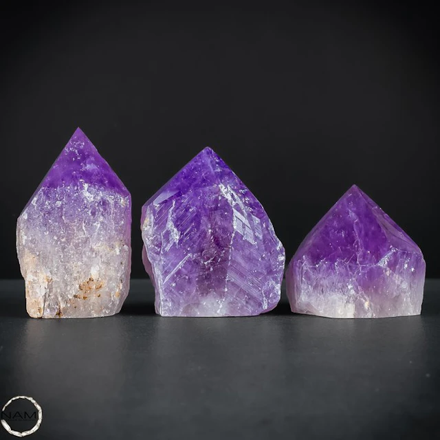 Amethyst Phantom Lot – Natural Amethyst Crystals with...