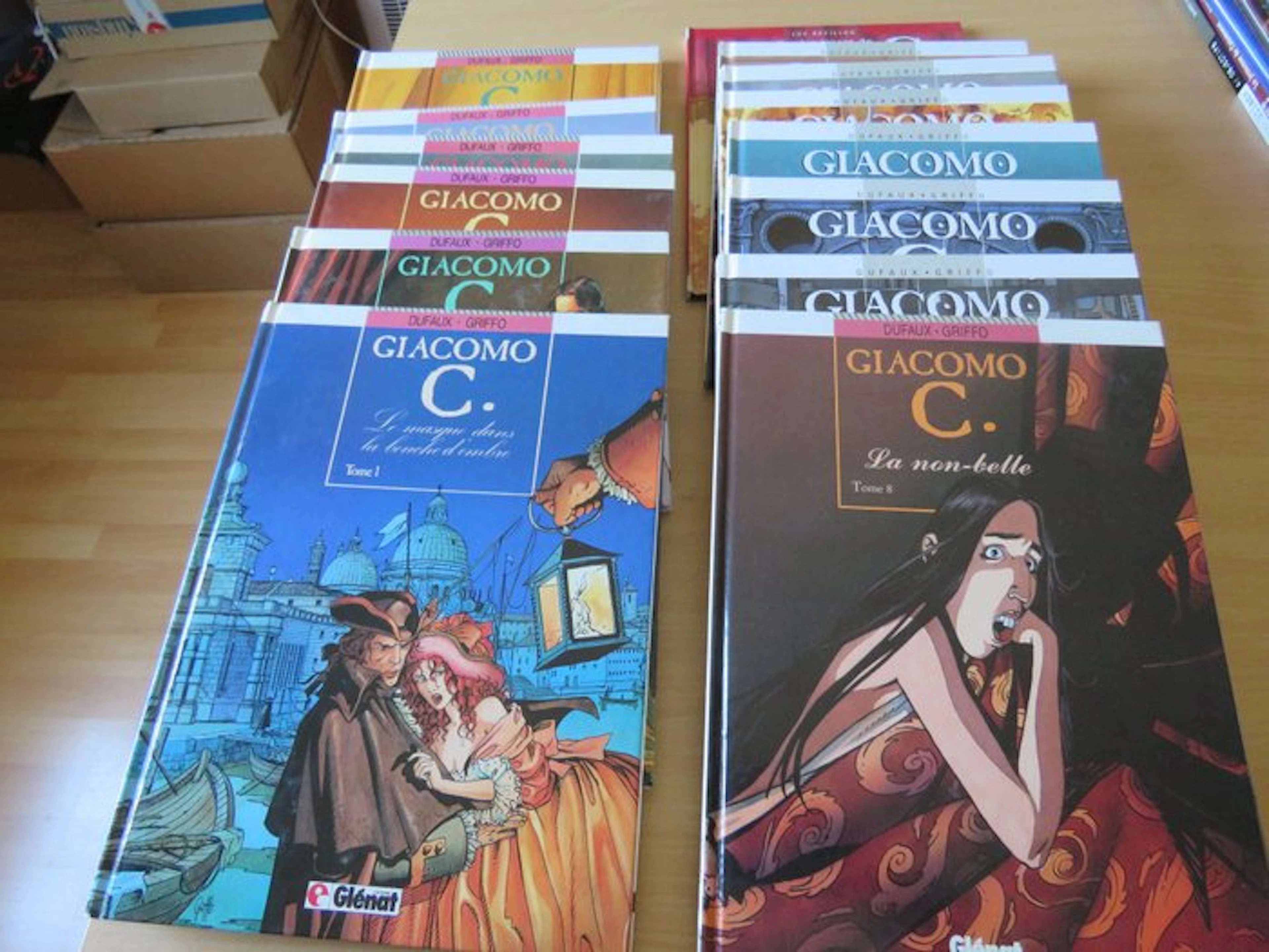 Giacomo C. T1 à T13 + T15 + HS - 15x C - 15 Album - First edition - 1988/2005