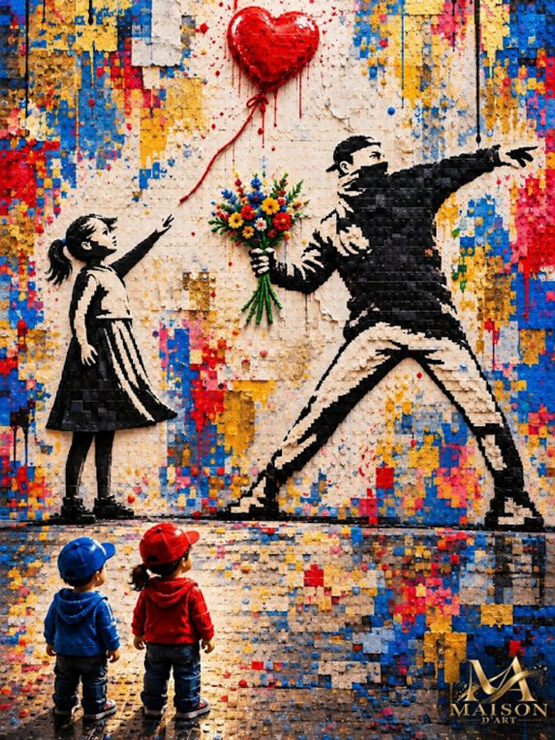 LEGO Merchandise - Maison d’Art - Banksy in Bricks