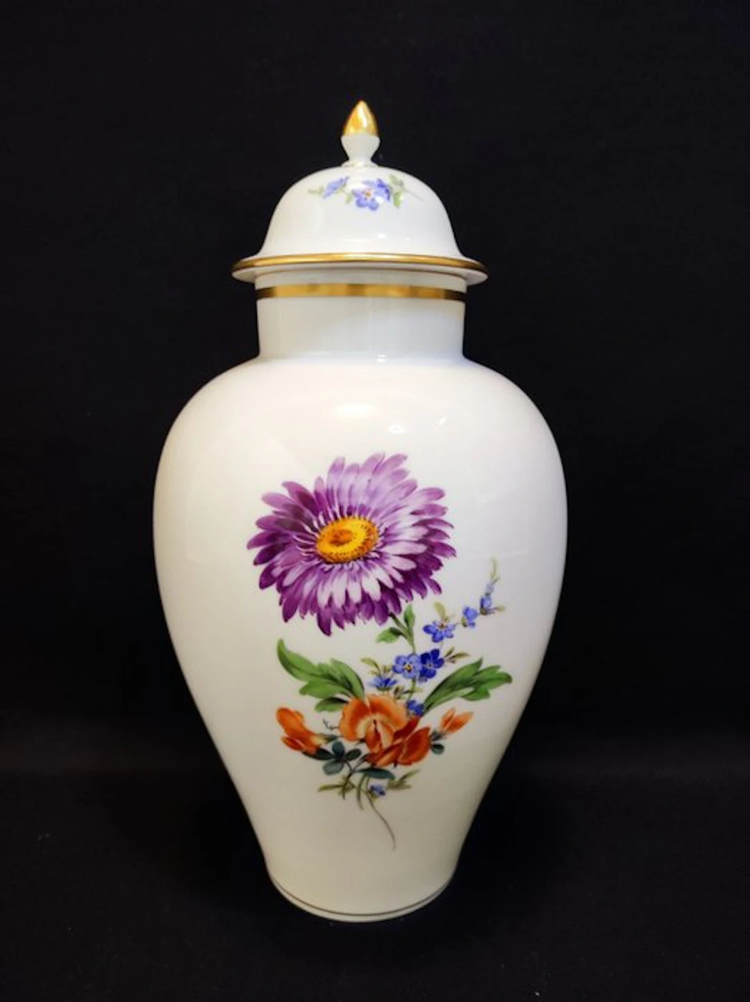 Meissen - Vase - Lidded vase