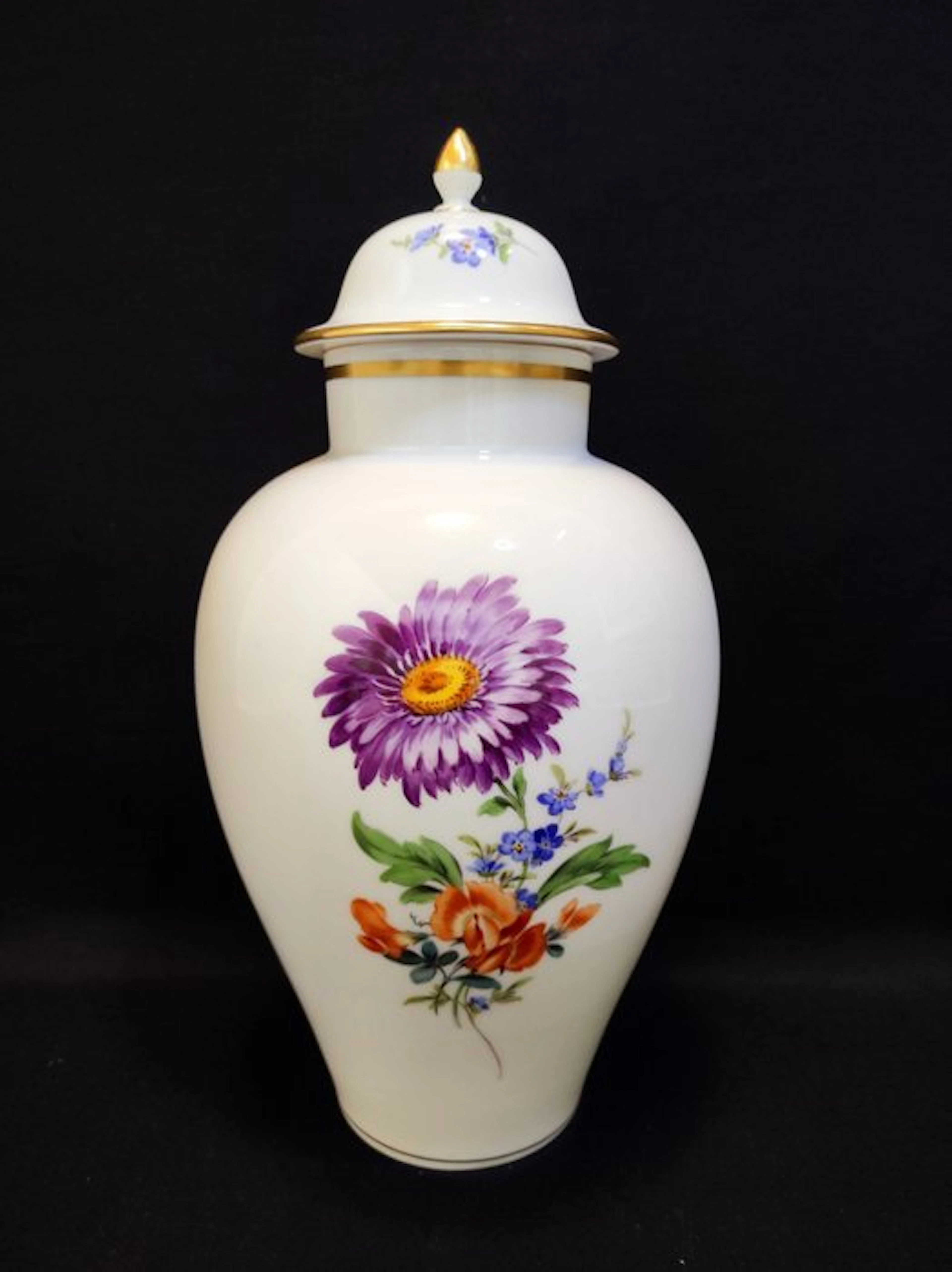 Meissen - Vase - Lidded vase