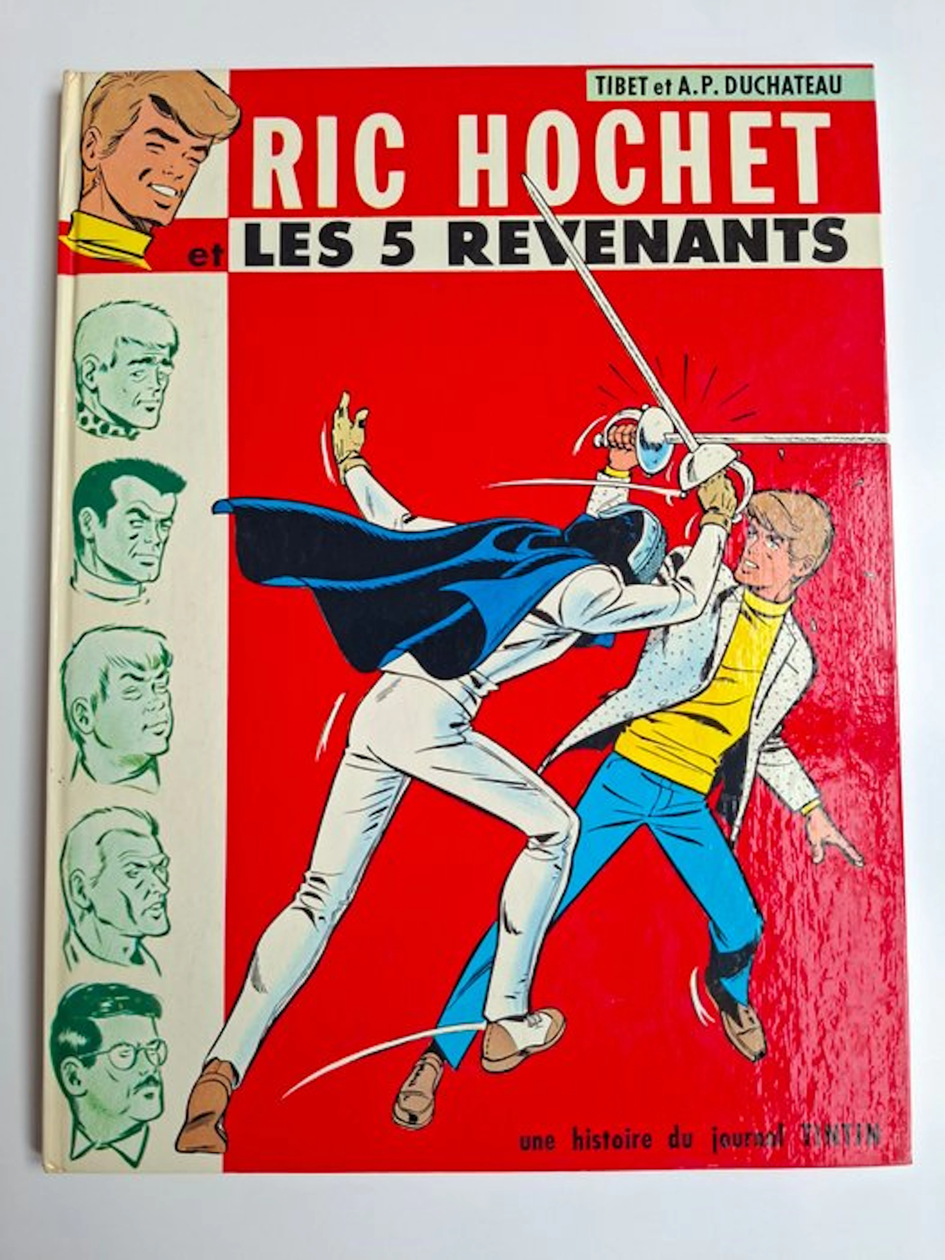 Ric Hochet T10 - Ric Hochet et les 5 revenants - C - 1...