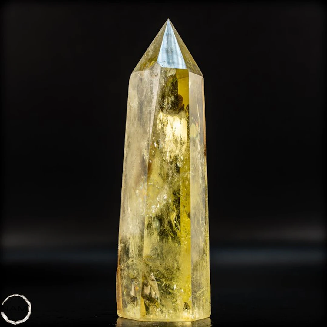 Rare Transparent Citrine Crystal- 287.88 g