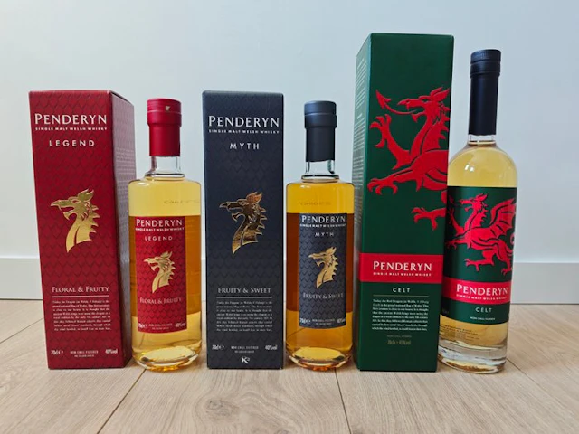 Penderyn - Legend, Myth & Celt - 70cl - 3 bottles