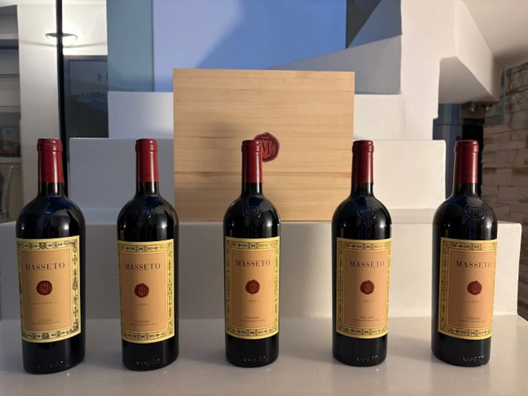 Masseto; 2014, 2015, 2016, 2017, 2018 - Super Tuscans DOCG - 5 Bottles (0.75L)
