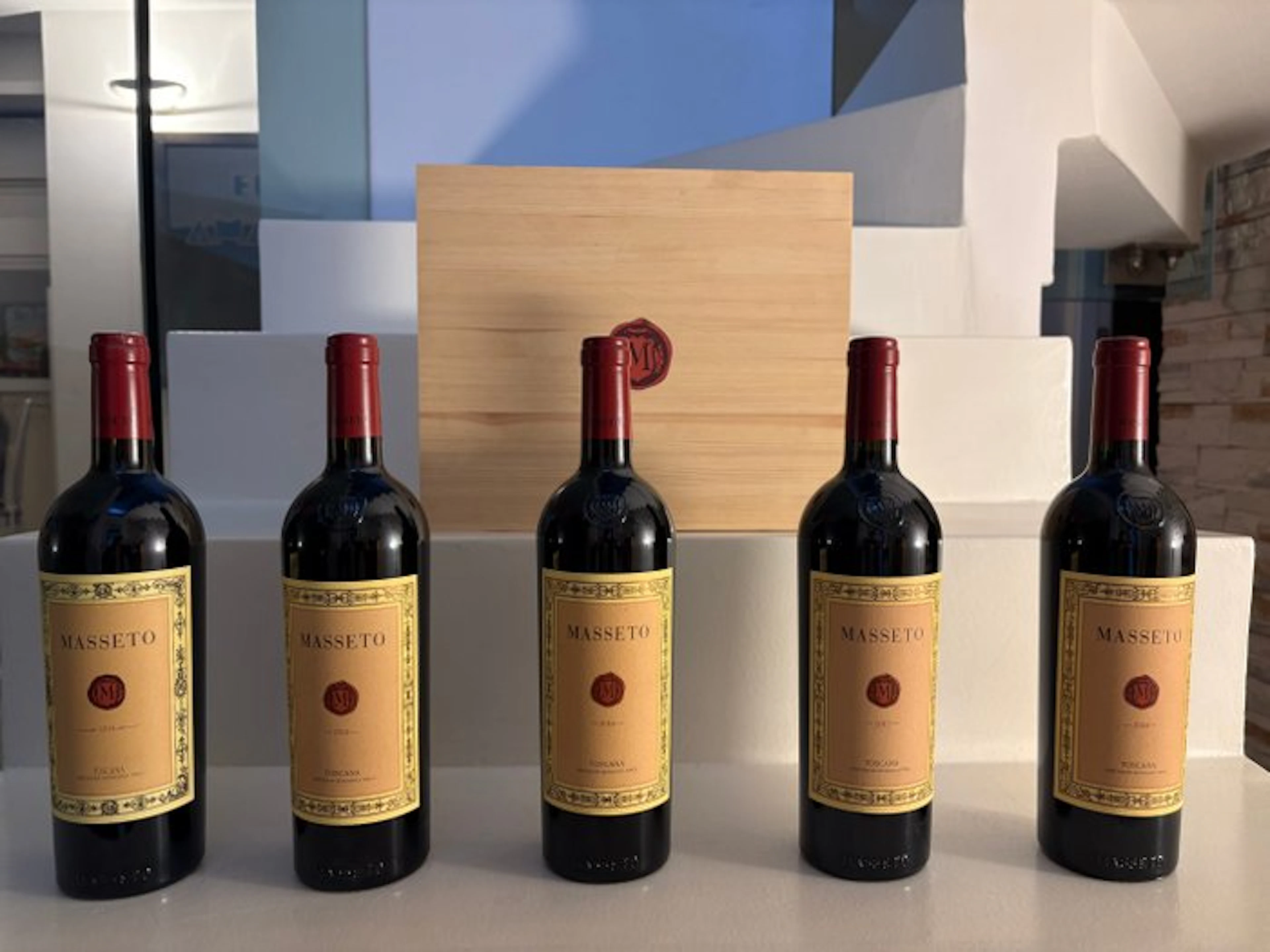Masseto; 2014, 2015, 2016, 2017, 2018 - Super Tuscans DOCG - 5 Bottles (0.75L)