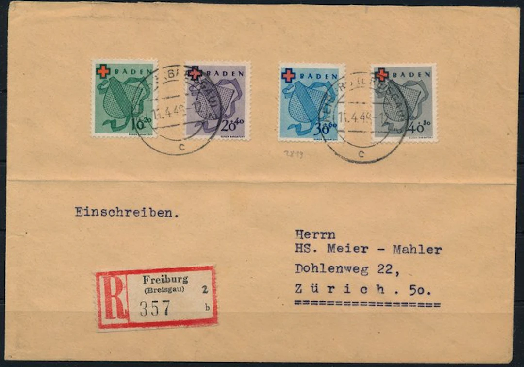 Allied Occupation - Germany (French zone) 1945/1949 - Rare offer: a complete