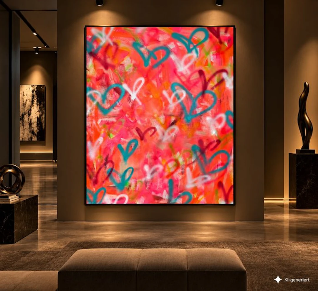 Timo Wedell - Abstract Love Language - XXL - Abstract Klein