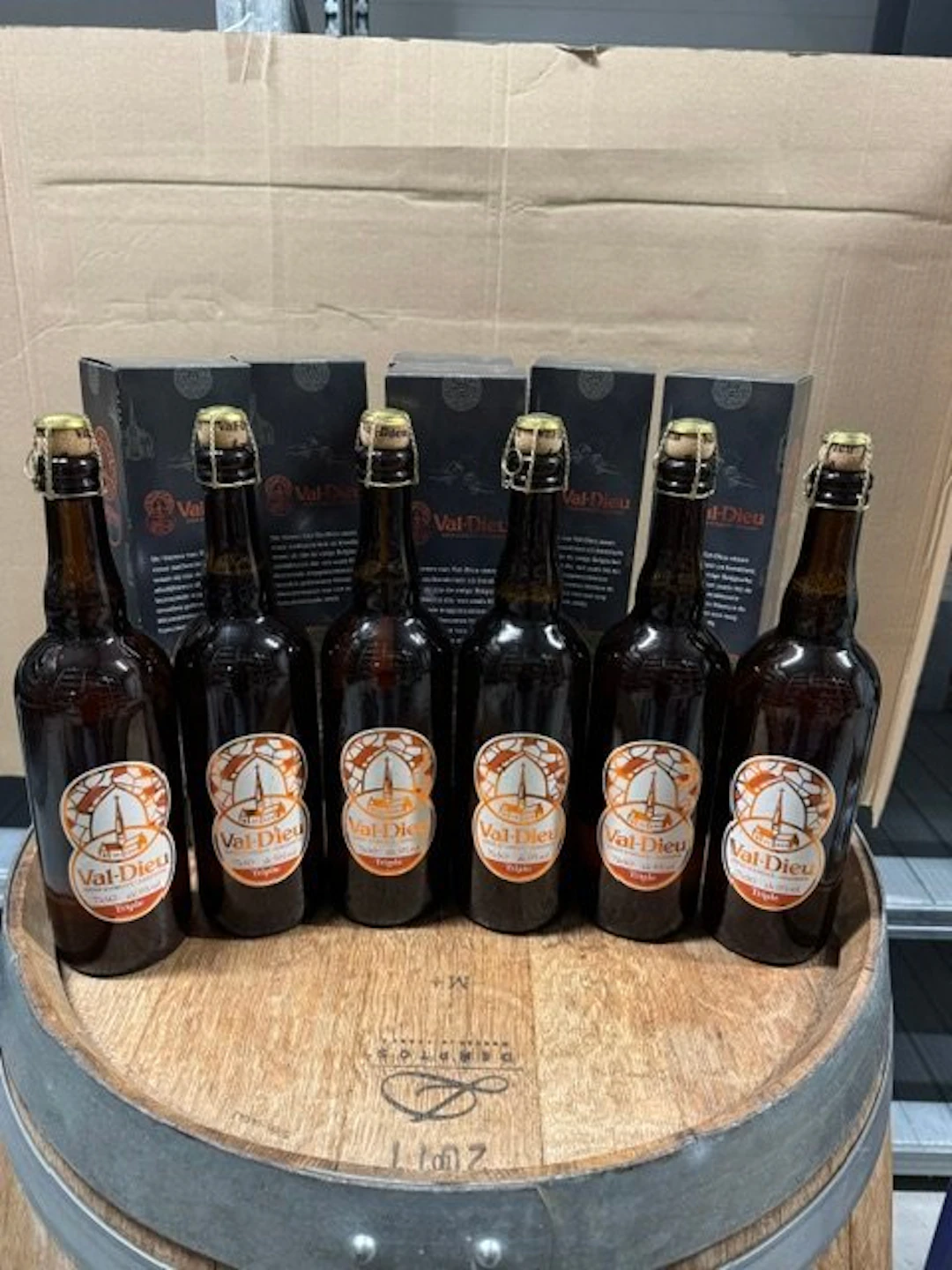 Val-Dieu - Triple in geschenkingverpakking - 75cl - 6 bottles