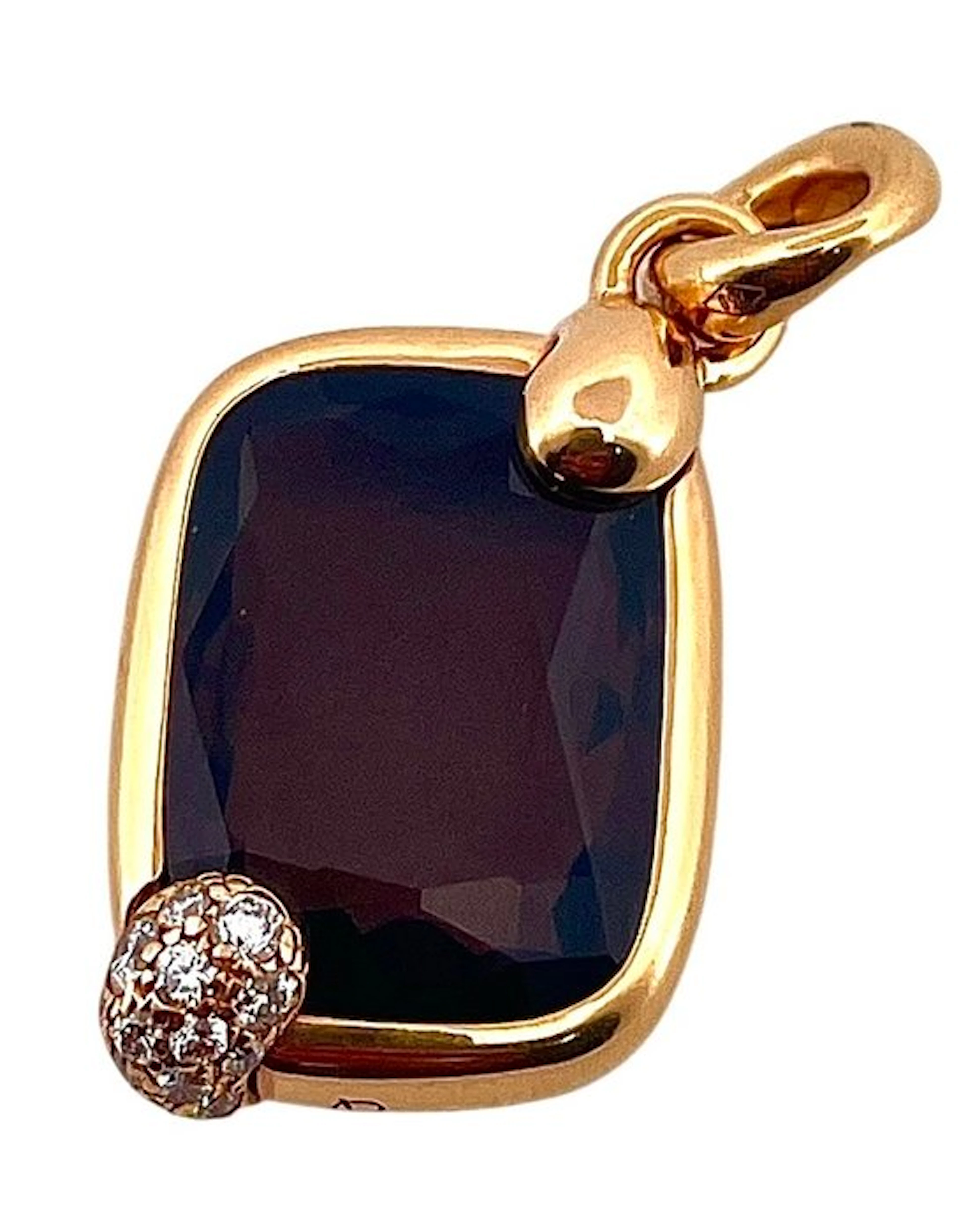 Pomellato - Pendant - Rittrato - 18 kt. Rose gold - 8.00ct. tw. Quartz