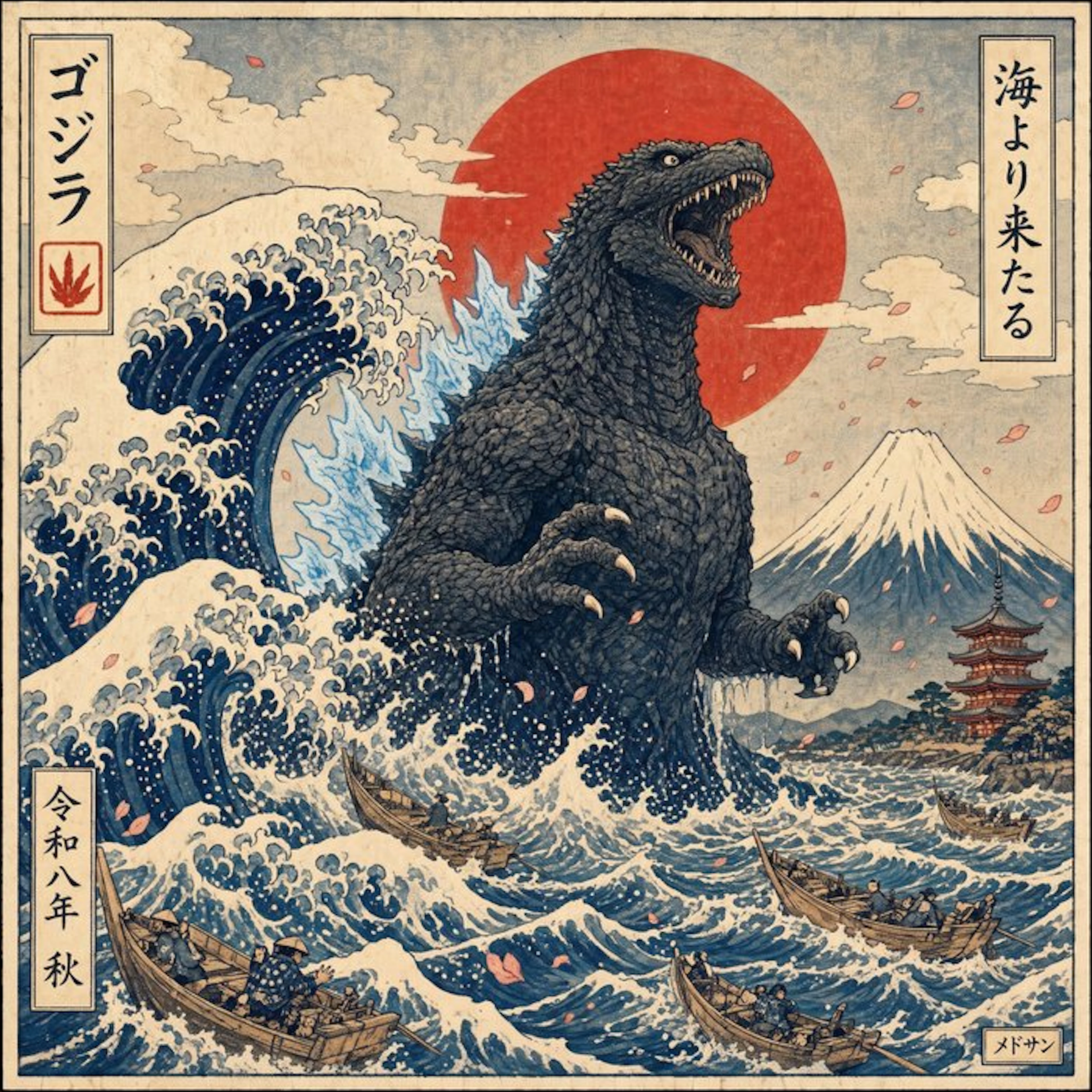 MEDSAN - Godzilla From the Sea (海より来たるゴジラ) - UNIQUE WORK