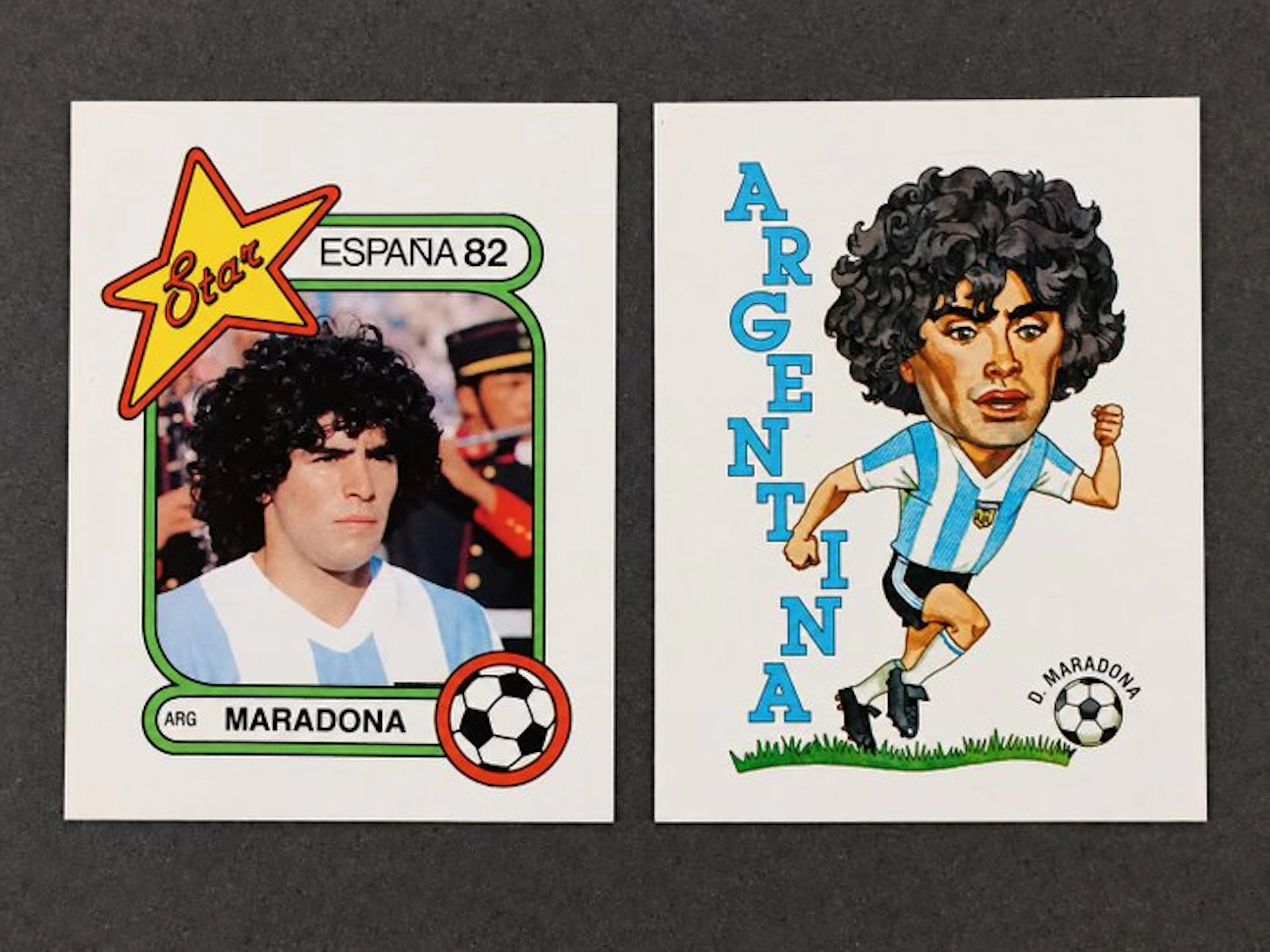 Vallardi Diego Armando Maradona Stickers – Star España 82...