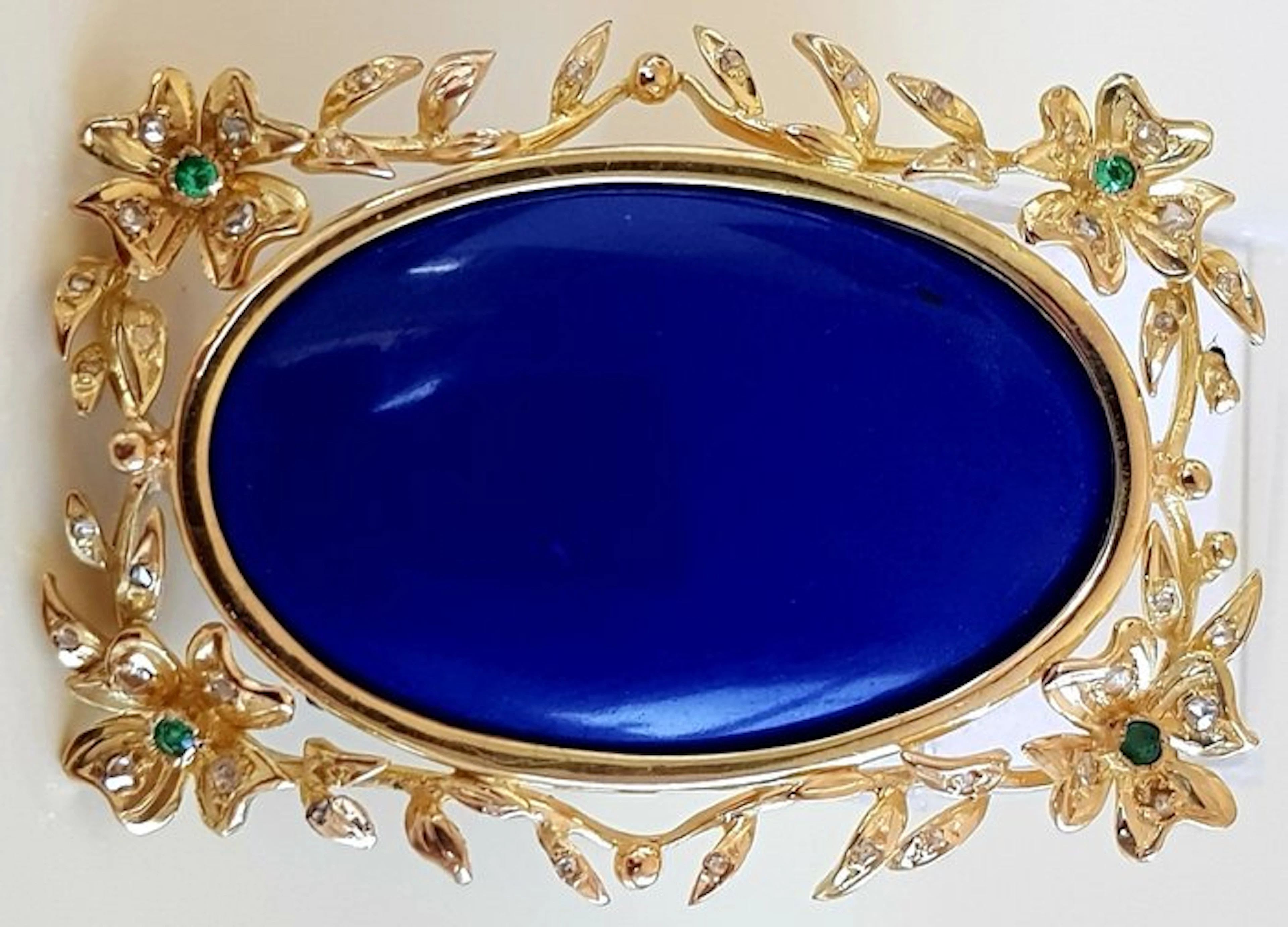 Brooch - 18 kt