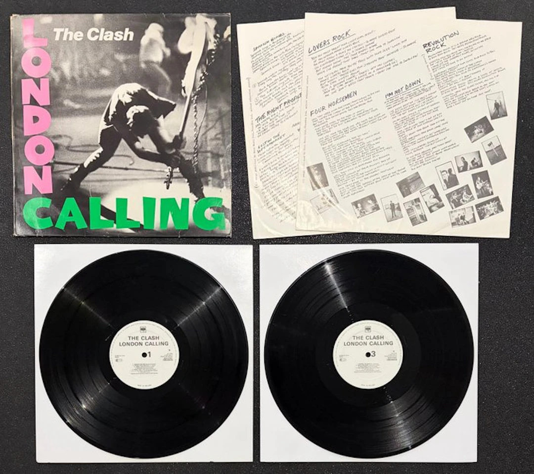 The Clash - London Calling (Europe) – 1979 1st Pressing –...
