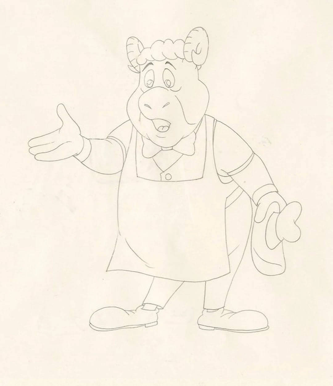Marten Toonder Studio's - 1 Original drawing - Tom Poes...