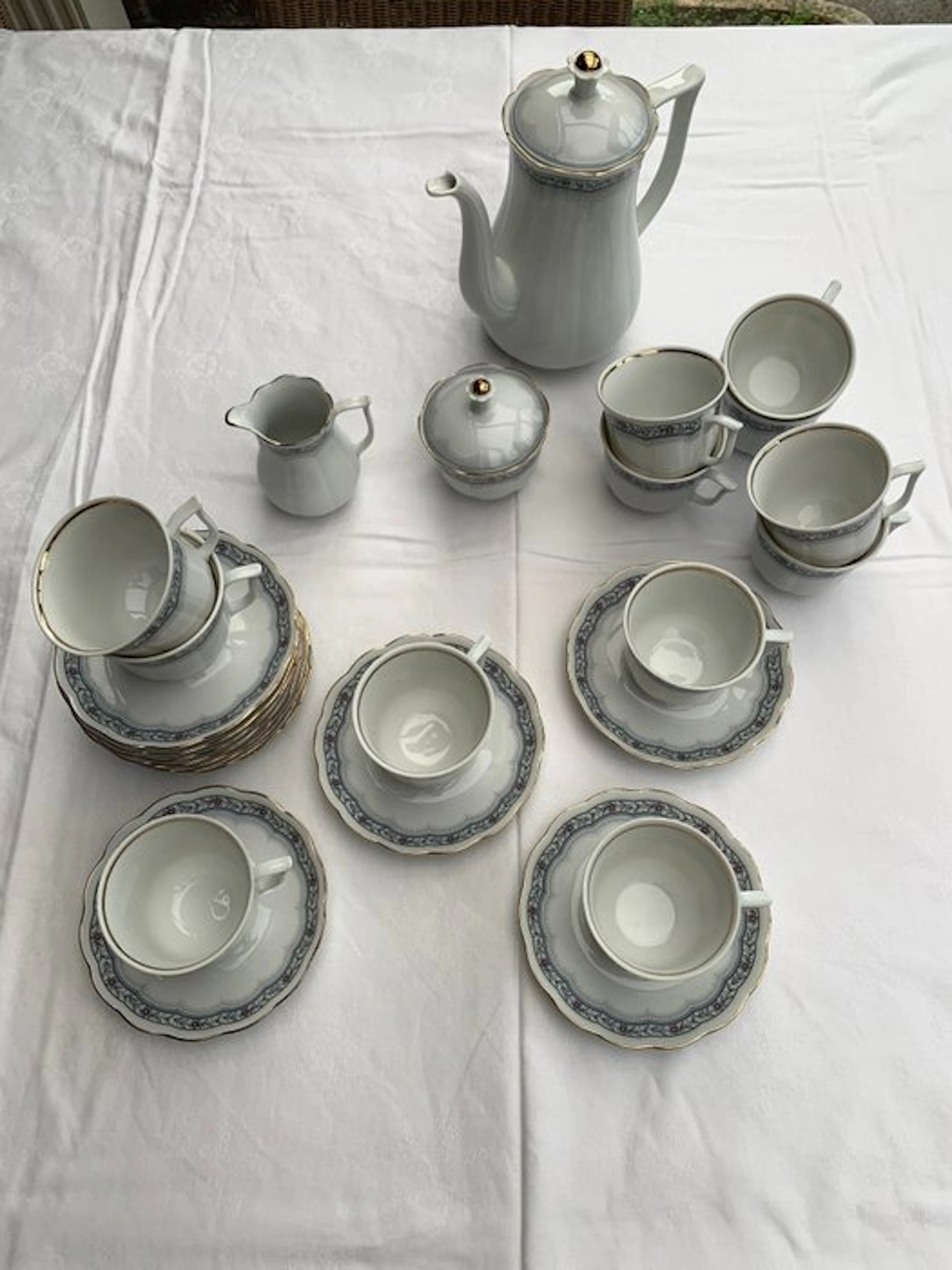 Vohenstrauss Johann Seltmann - Coffee set for 12 (27)...
