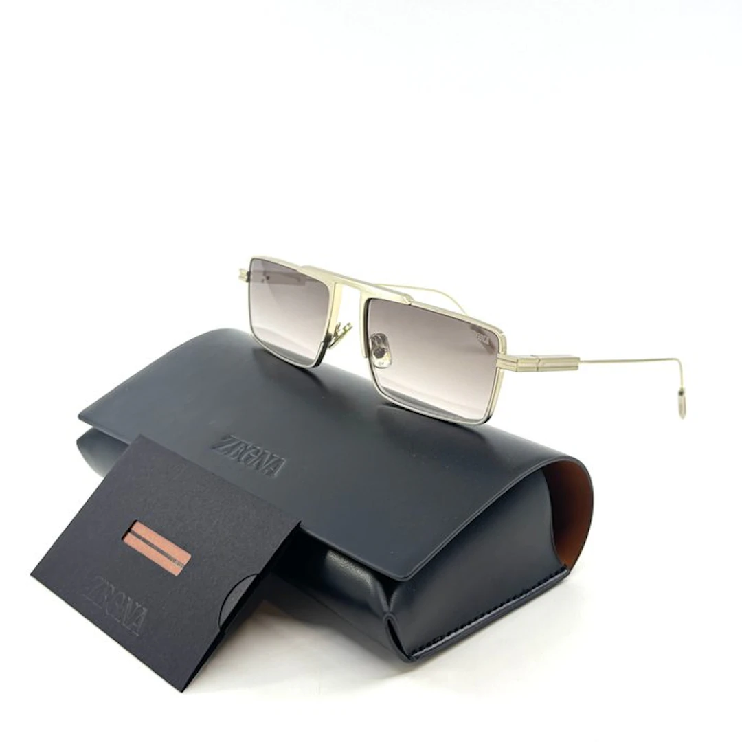 Ermenegildo Zegna - *NEW* - Gold Metal - Sunglasses