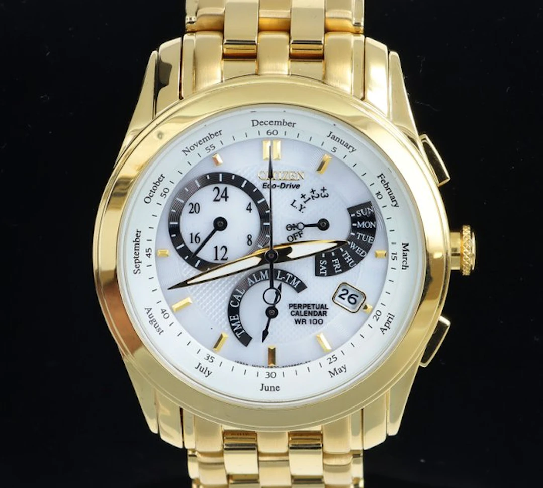 Citizen - Perpetual Calendar Eco-Drive - No reserve price...