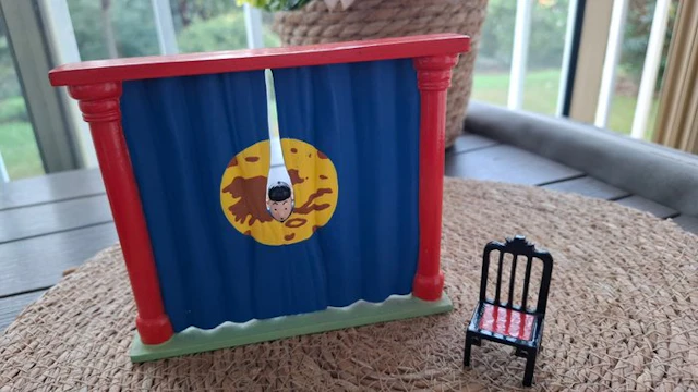 Moulinsart 46233 - Tintin - Scène de la salle d'opium