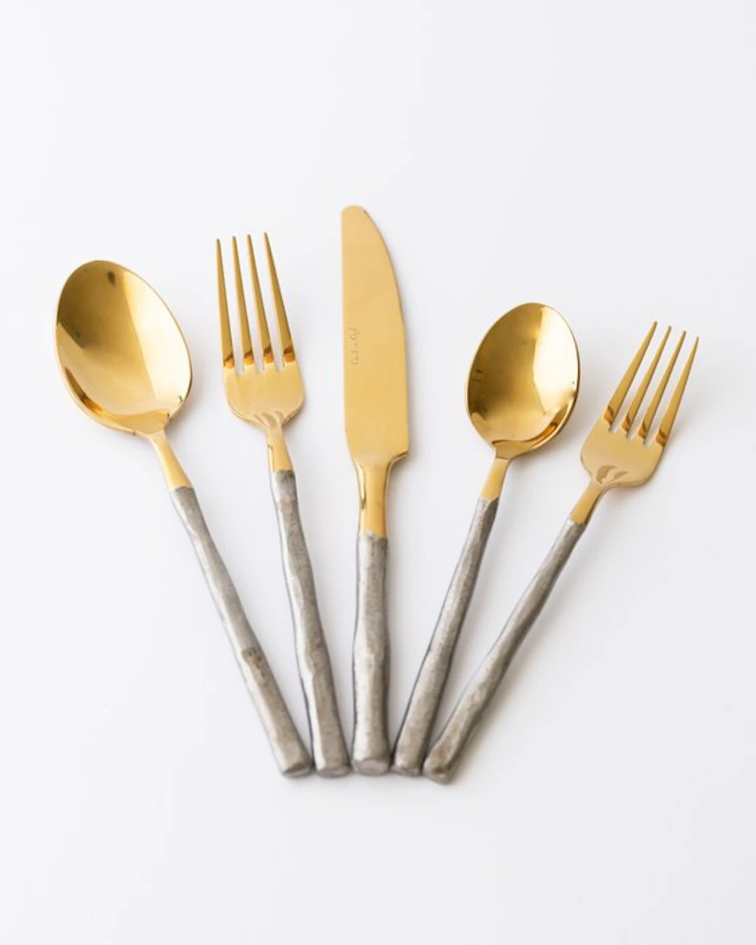 Daniel van Dijck - Cutlery set for 12 (63) - 'Gold & Silver' - Metal