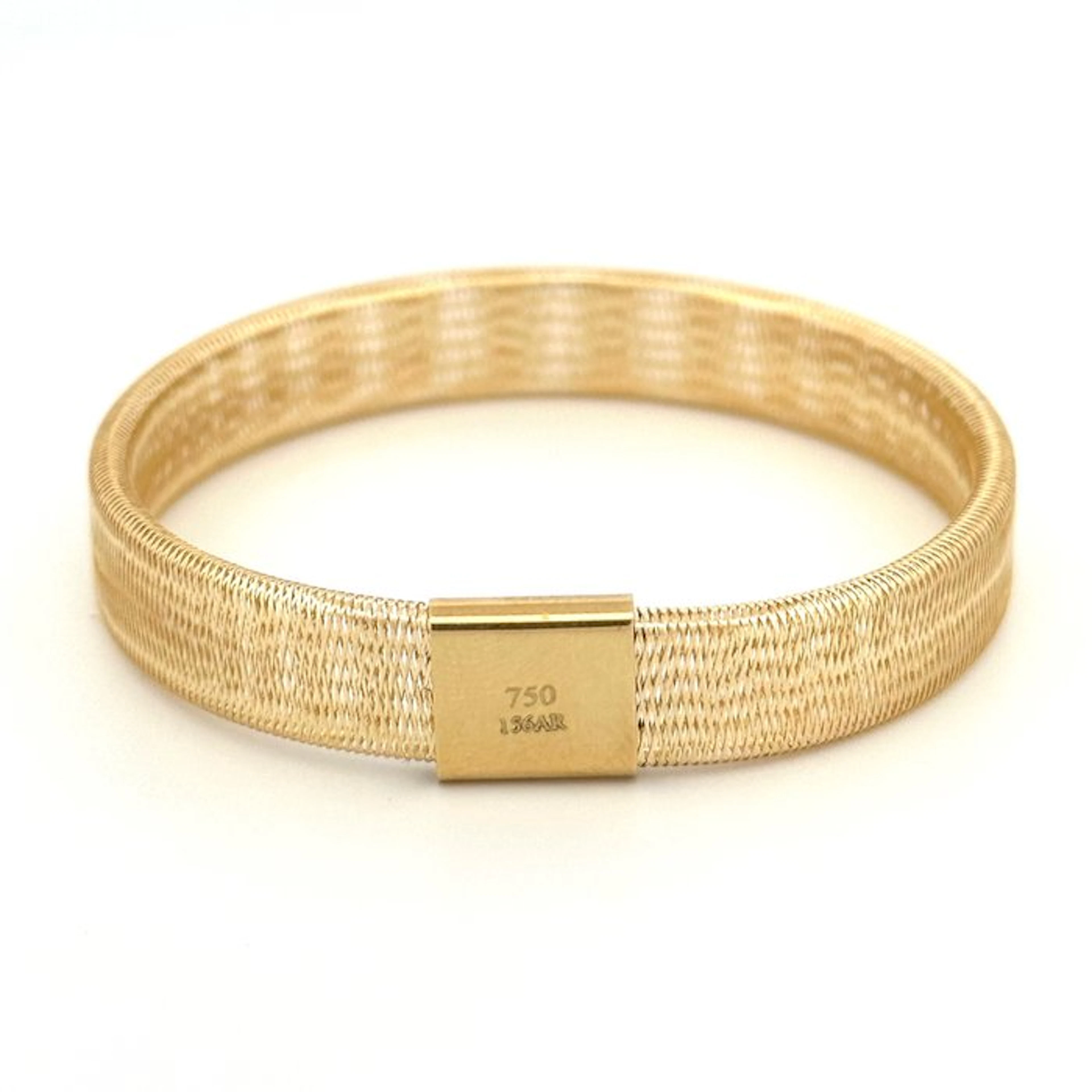 Bracelet - 18 kt. Yellow gold - Flexible