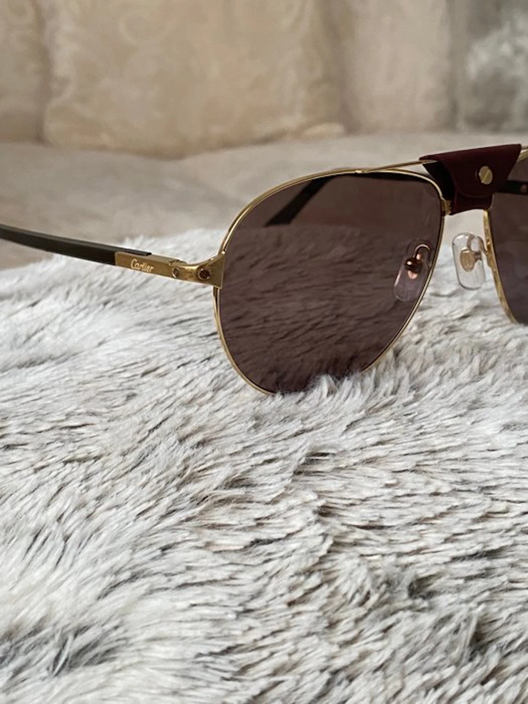 Cartier - Santos aviator - Sunglasses