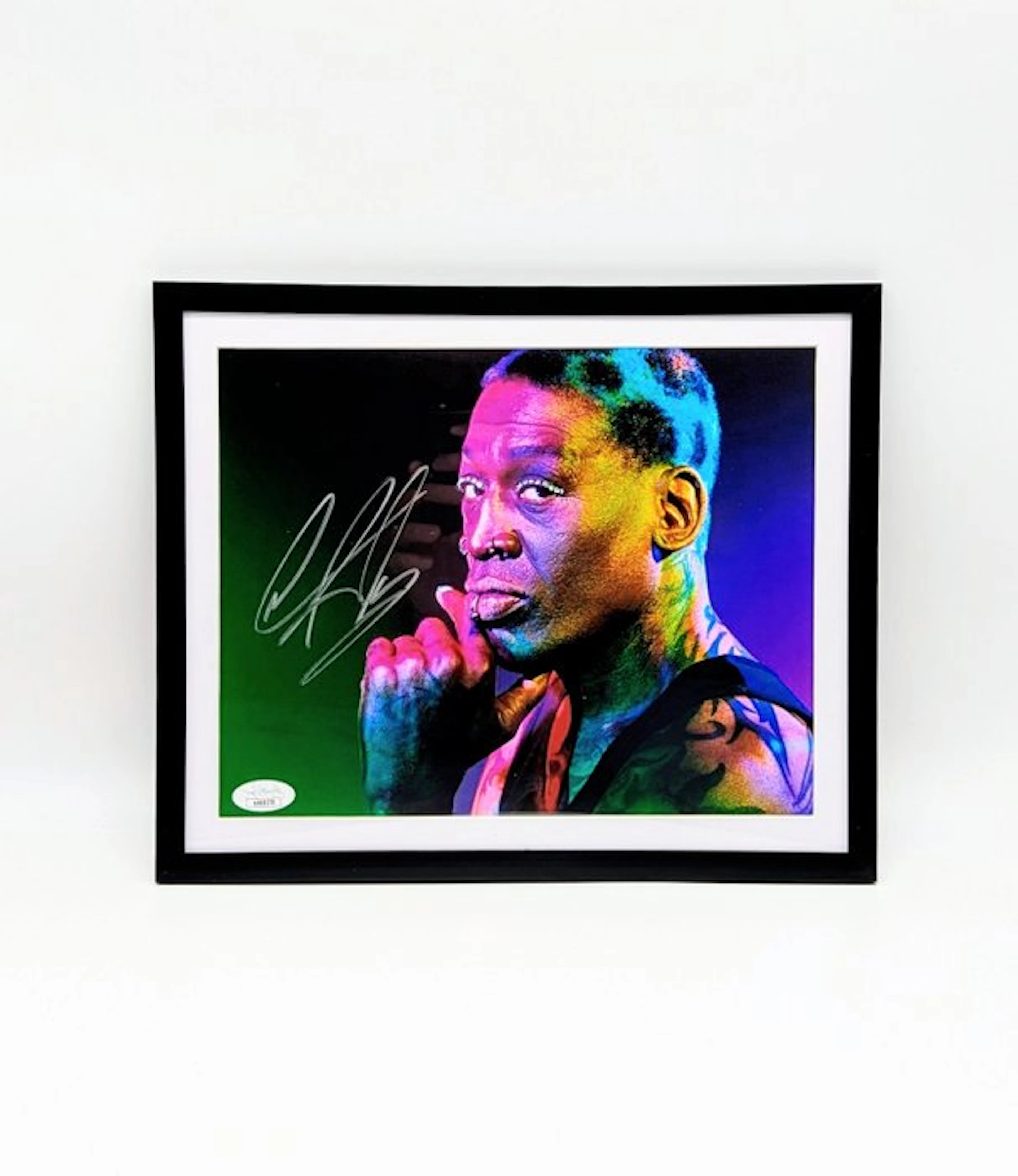 Chicago Bulls - NBA - Dennis Rodman - Signed Photo +...