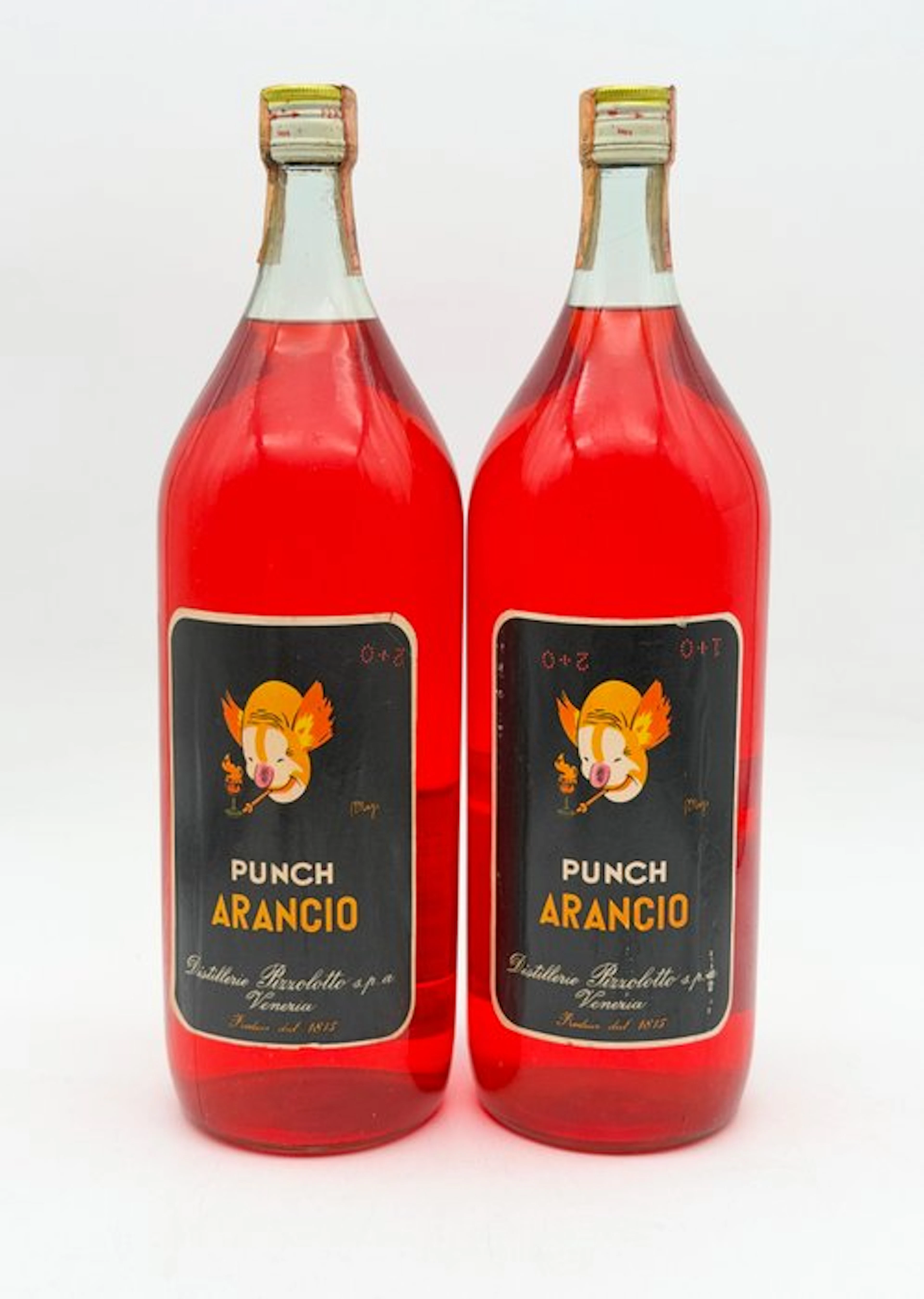 Pizzolotto - big format - Punch Arancio - b. 1960s - 2 Litres - 2 bottles