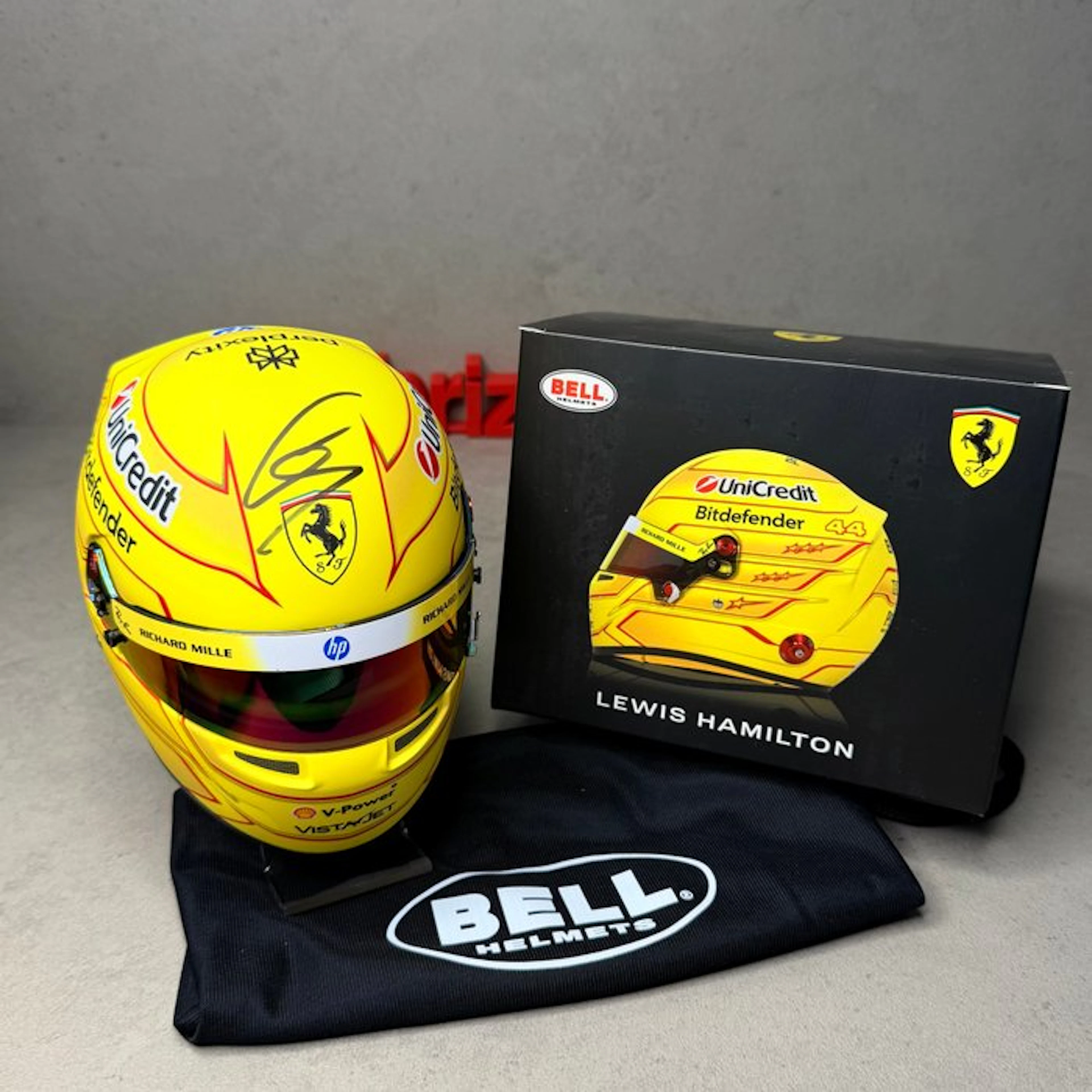 Ferrari - Formula 1 - Lewis Hamilton - 2026 - 1/2-scale helmet