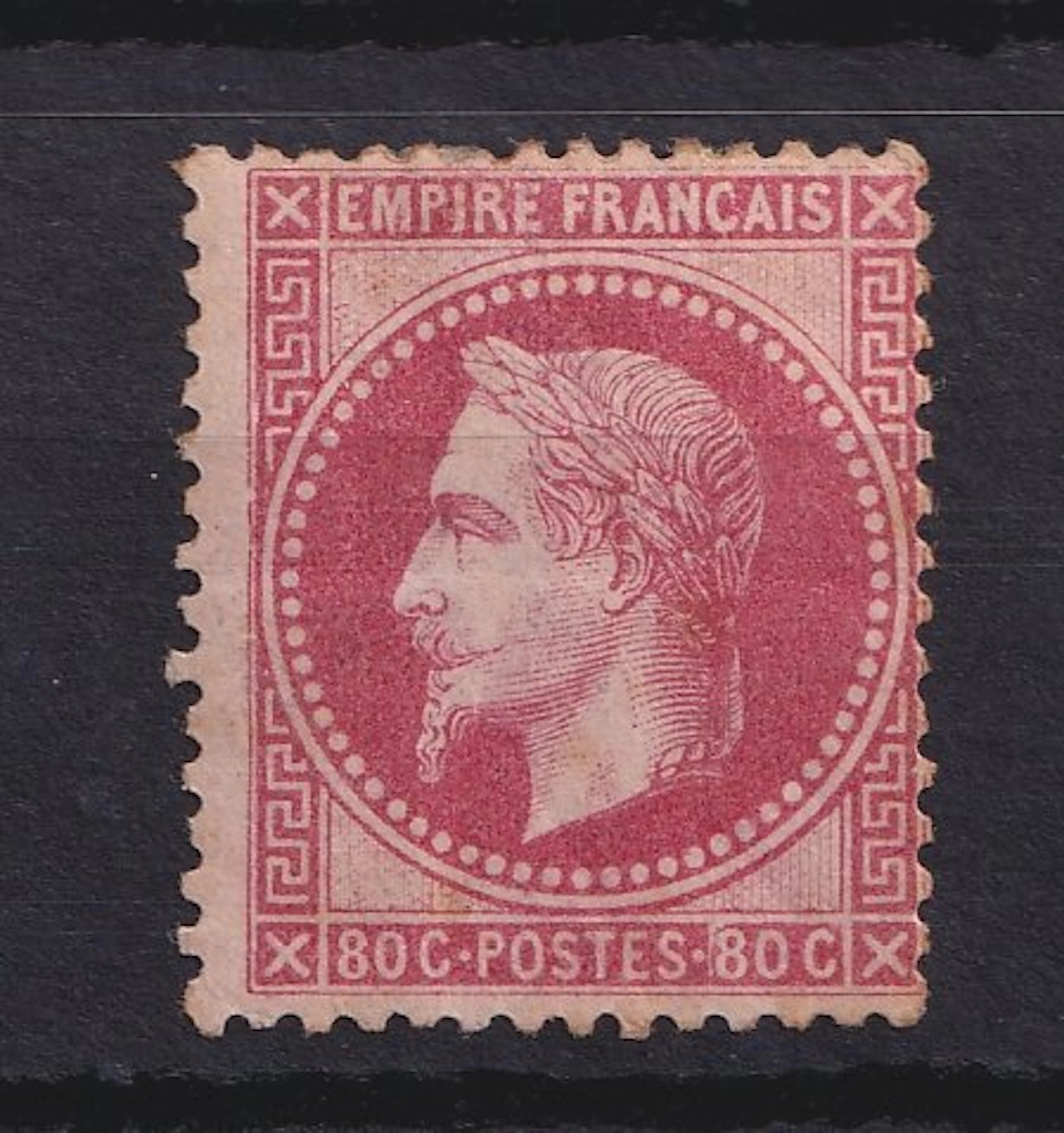 France 1867 - Quoted at 2000€, new, Napoléon 80c - Yvert n°32