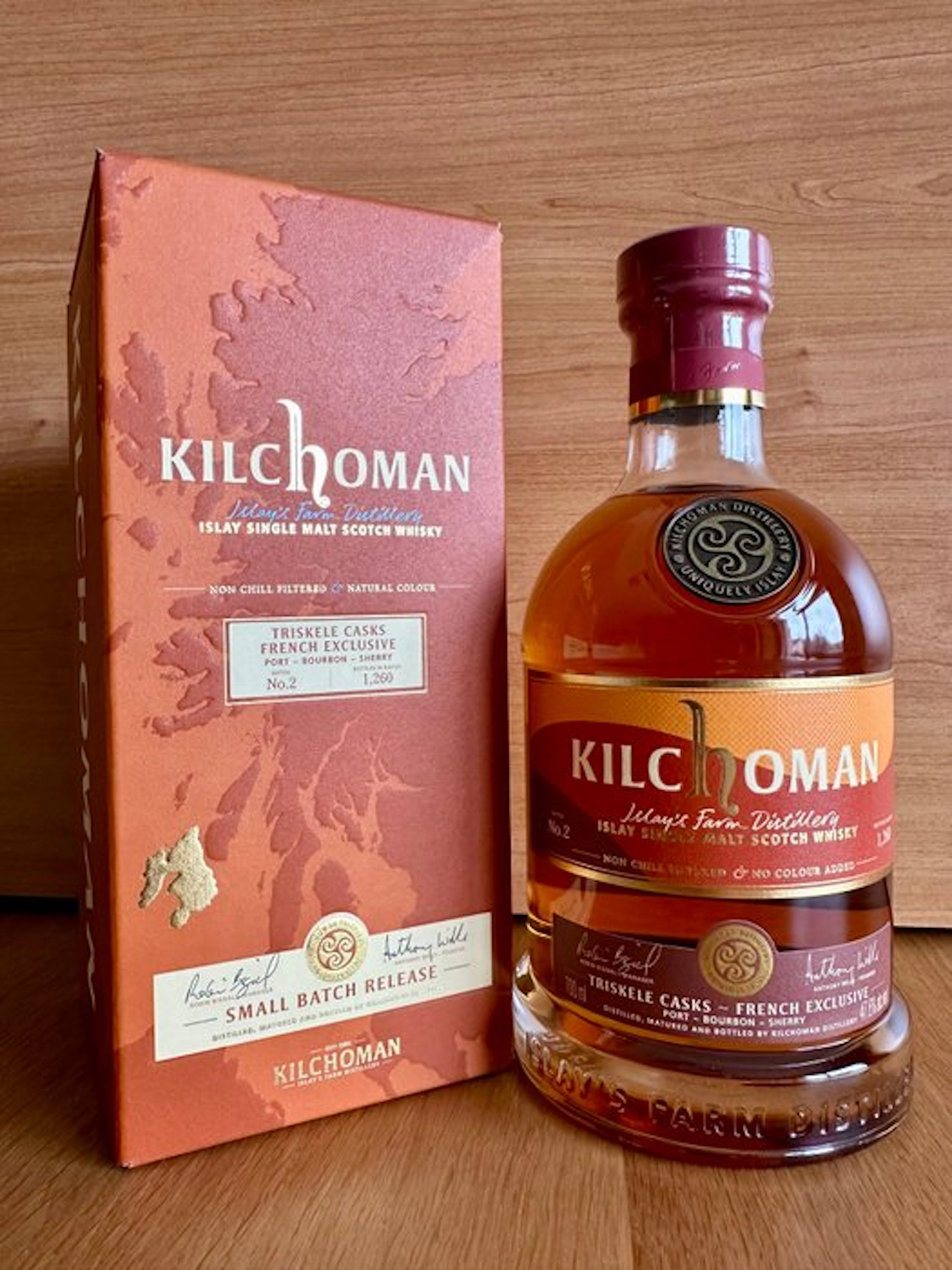 Kilchoman - Triskele Casks - Port/Bourbon/Sherry Oloroso...