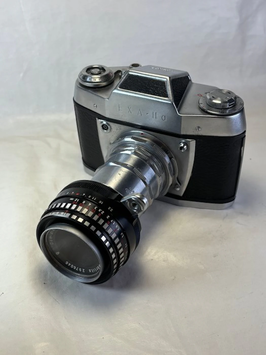 Ihagee Exa II a met lens 2.8/50 mm + tube Single lens reflex camera (SLR)