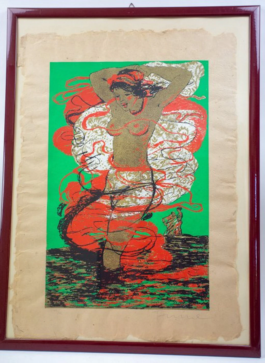 Salvatore Fiume (1915-1997) - Odalisca