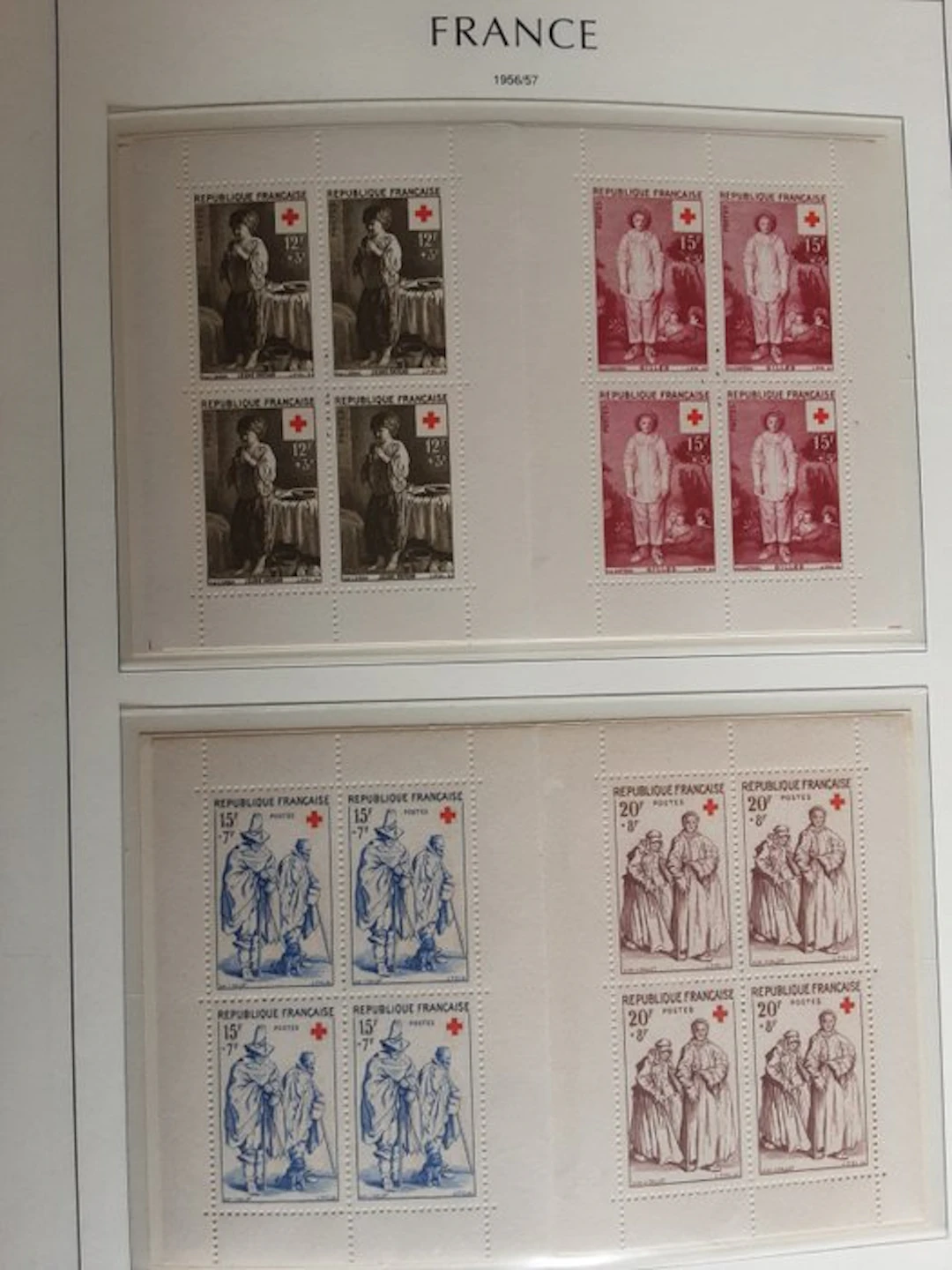 France 1941/1997 - Complete collection of Red Cross...