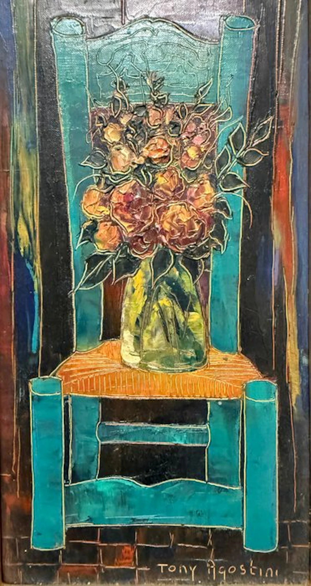 Tony Agostini (1916-1990) - Chaise Verte
