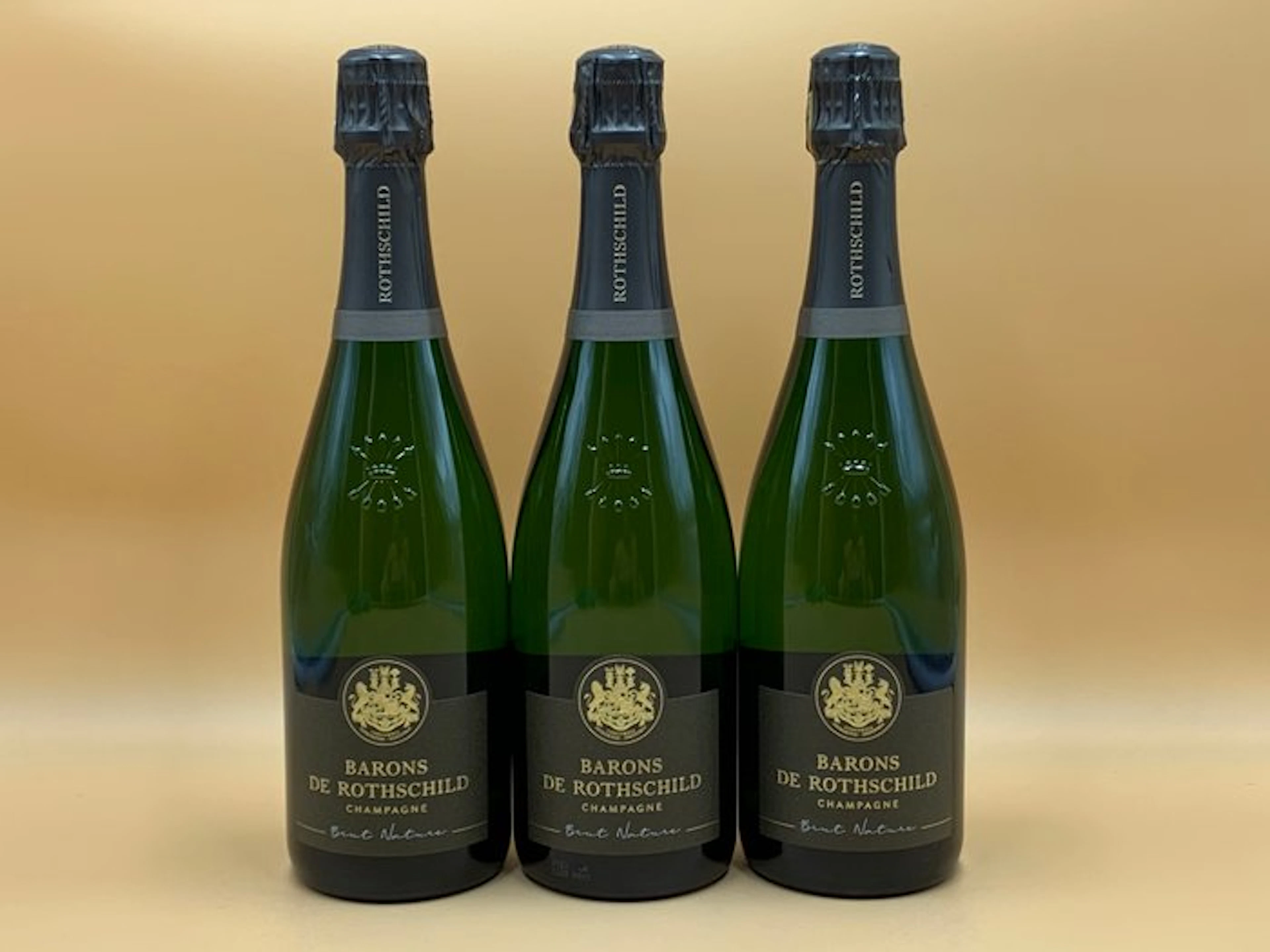 Barons de Rothschild, brut Nature - Champagne - 3 Bottles (0.75L)