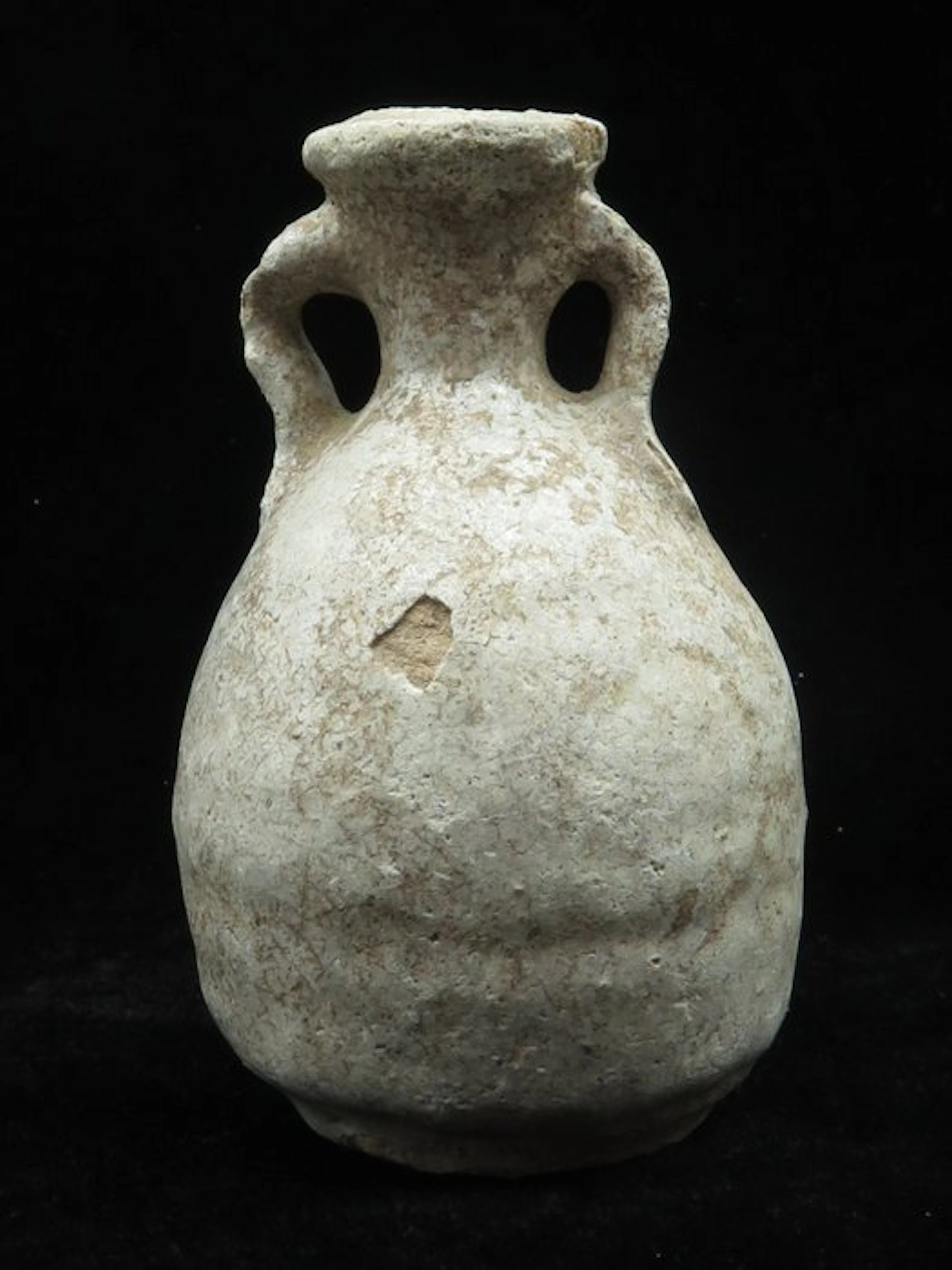 Sasanian Faience Amphoriskos - 10.5 cm