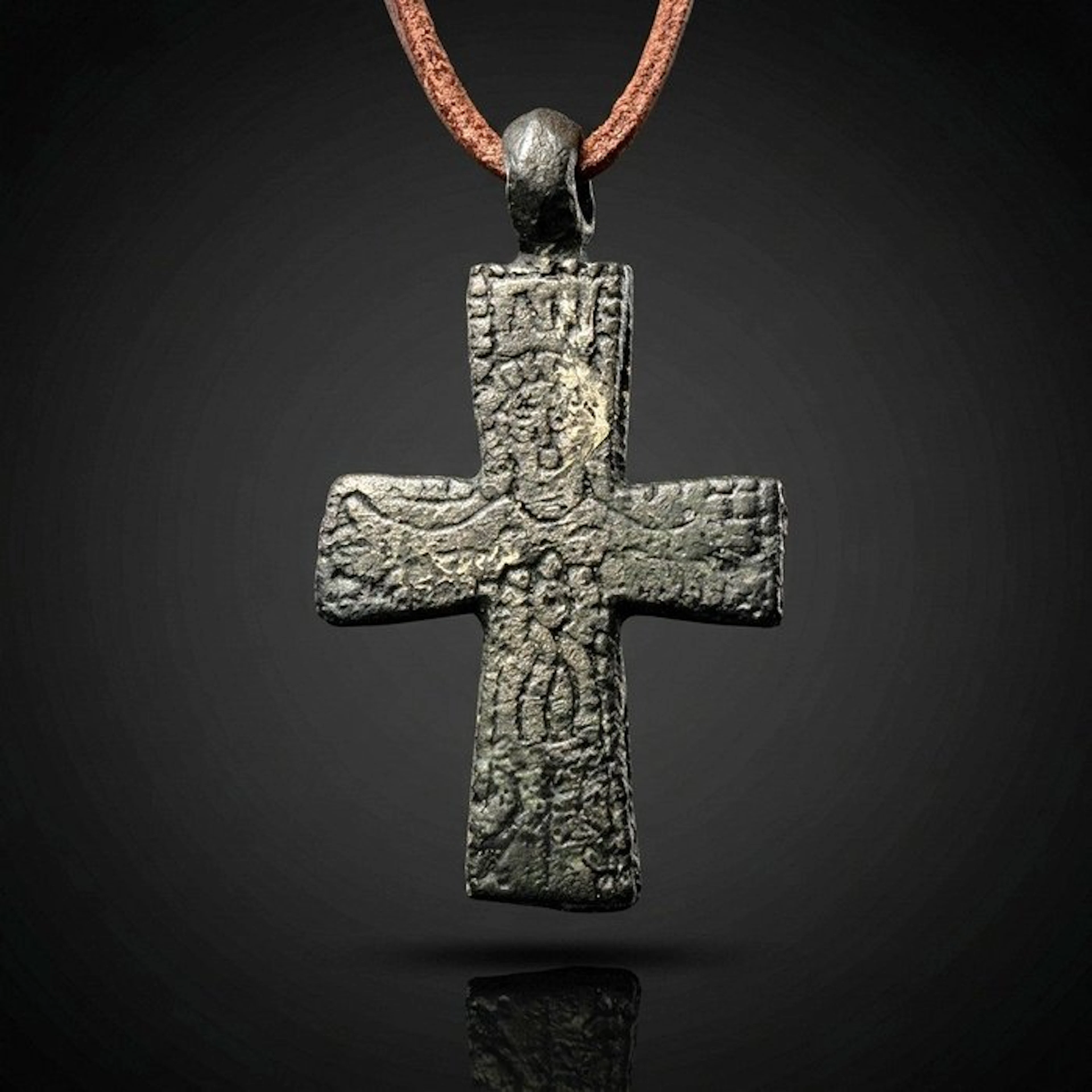 Byzantine Bronze Cross pendant