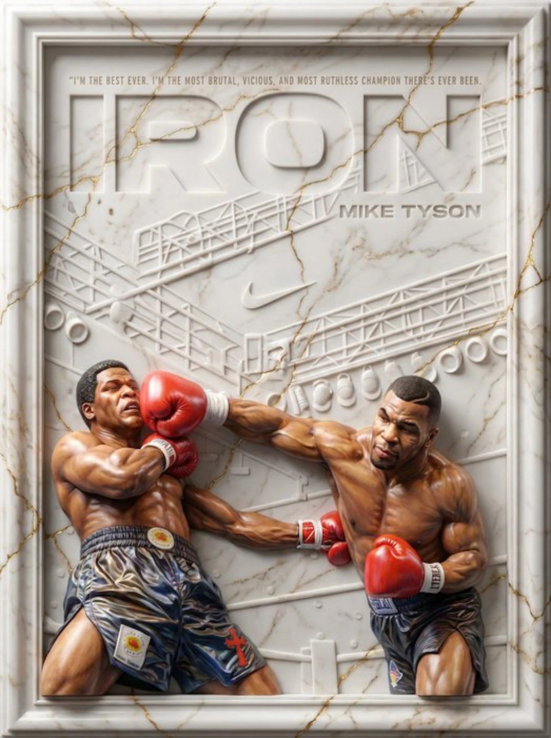 Makayhos - [Canvas XL] Iron Mike – Baddest Man on Earth - 1/10