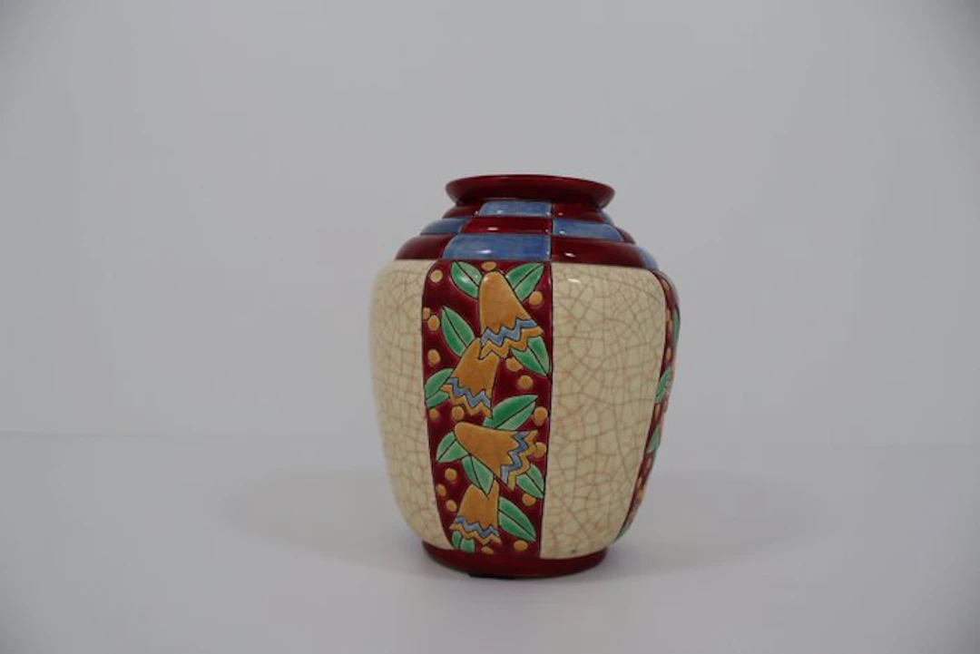 Émaux de Longwy - Vase - 3177 - Earthenware - Vaas
