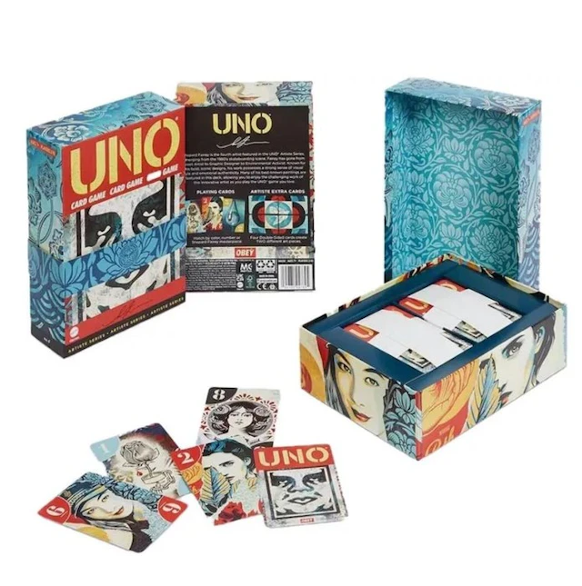 Shepard Fairey (OBEY) (1970) - Uno x Shepard Fairey 2021