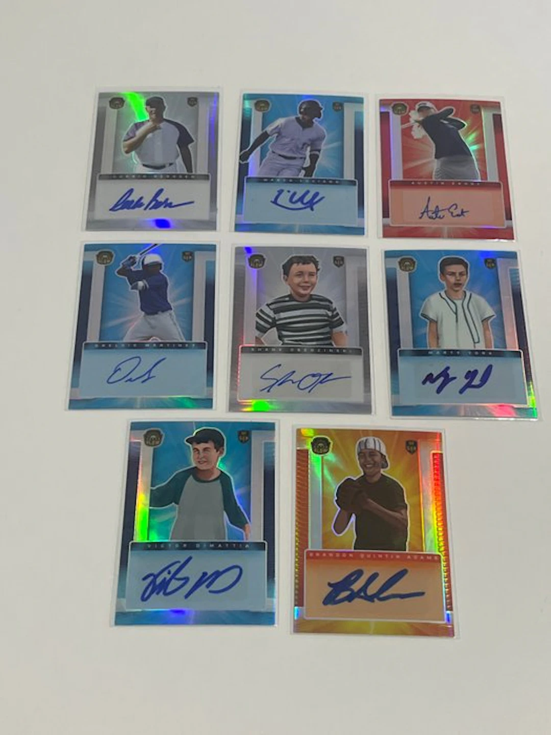 super glow Corbin Bernsen Autographed card